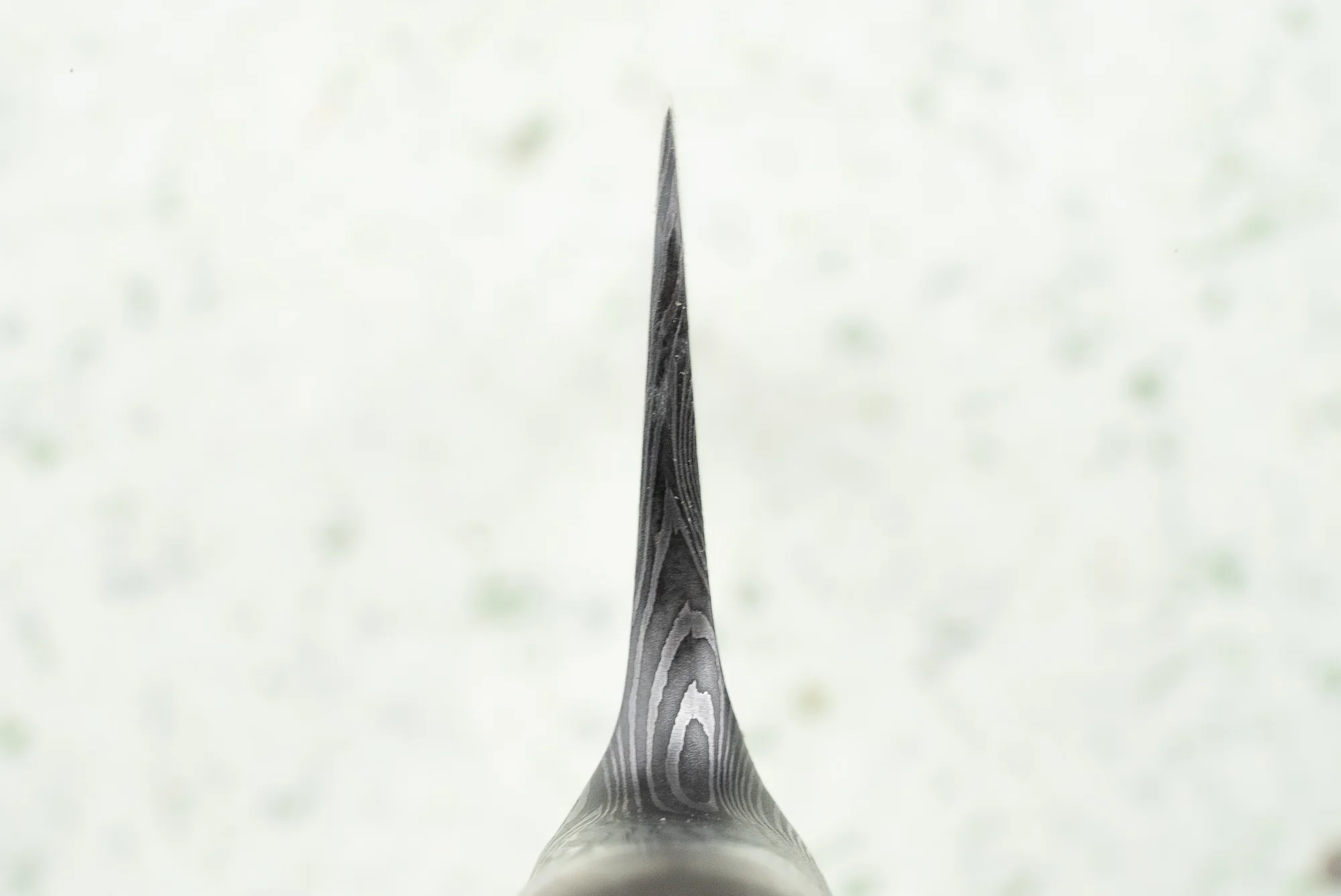 Black Cat Metal Damascus Gyuto "Maps" - Image 3