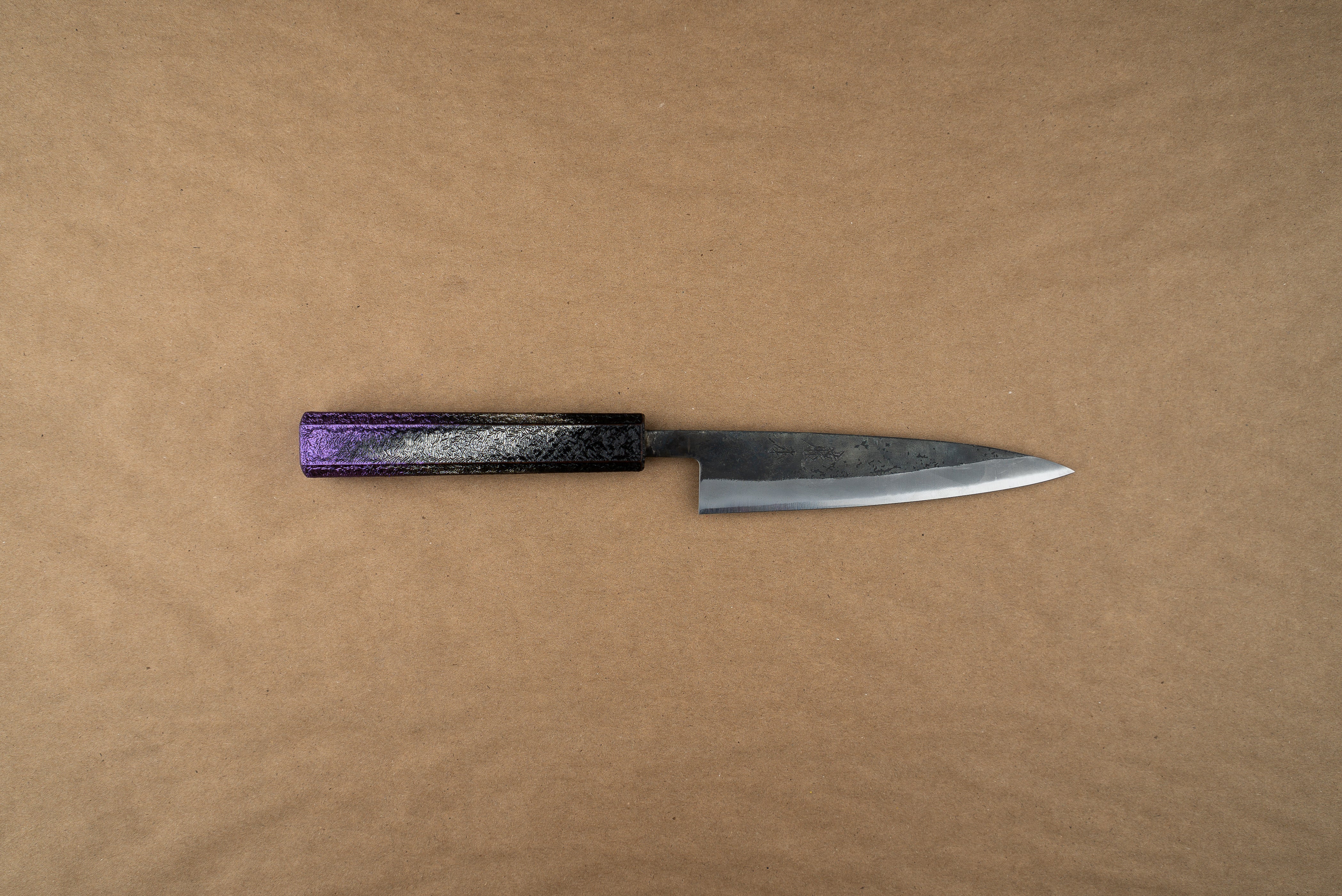 Custom Handle Fujimoto Kurouchi-Forged Petty 135mm - Image 3