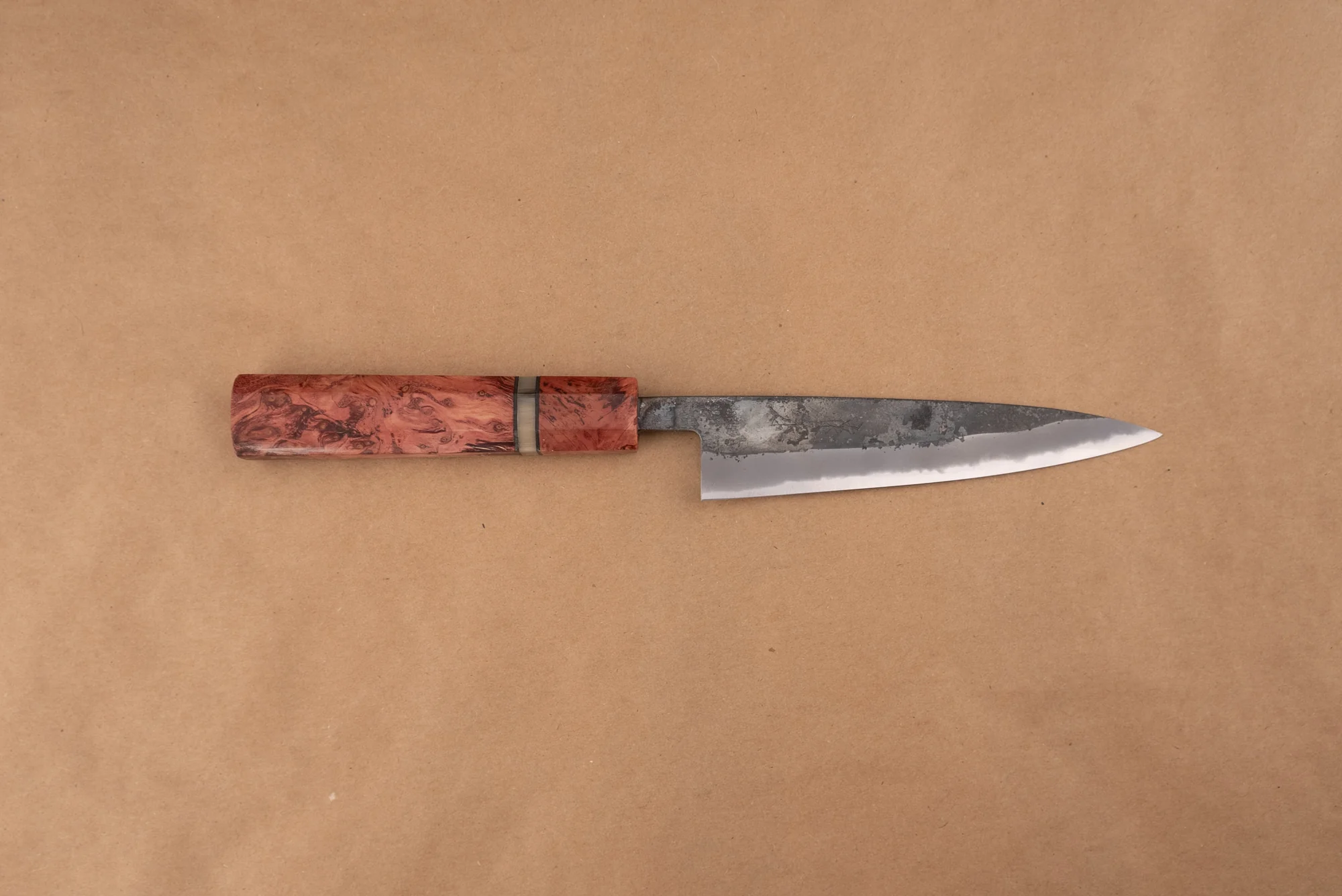 Custom Handle Fujimoto Kurouchi-Forged Petty 135mm - Image 4