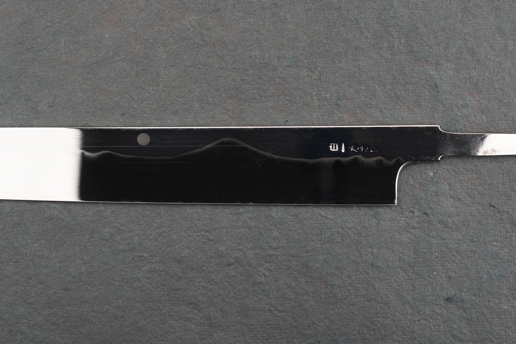 Genkai Masakuni Shiroichi Mizu Honyaki So-Kyomen Fujigakari Sakimaru Takohiki 300mm - Image 4