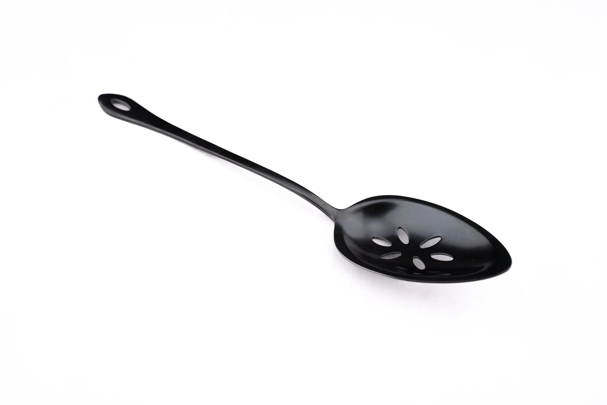 Gestura 00 Gunmetal Slotted Kitchen Spoon