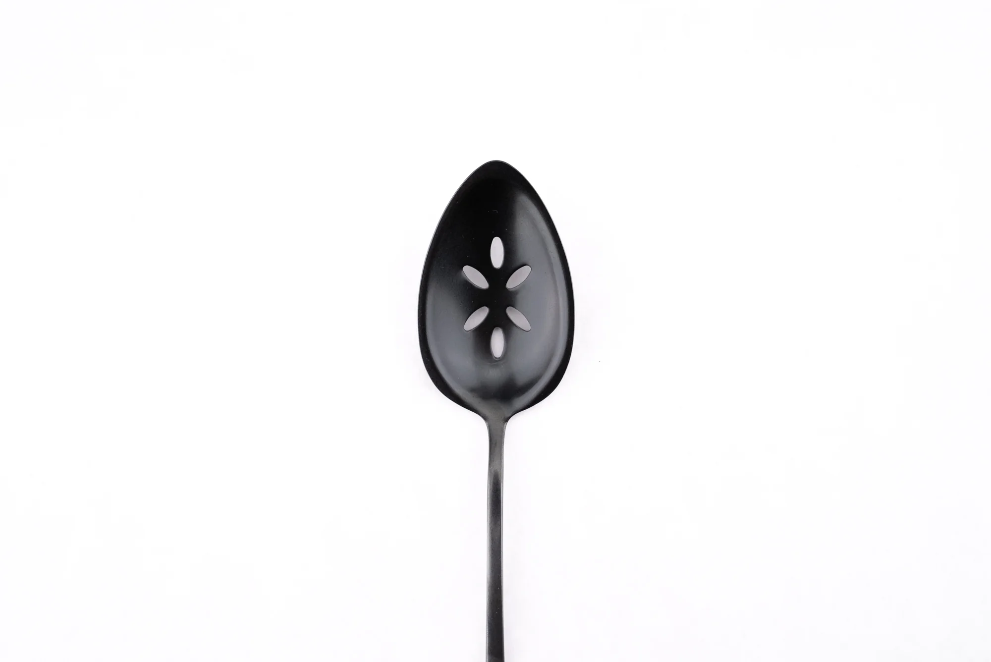 Gestura 00 Gunmetal Slotted Kitchen Spoon - Image 2