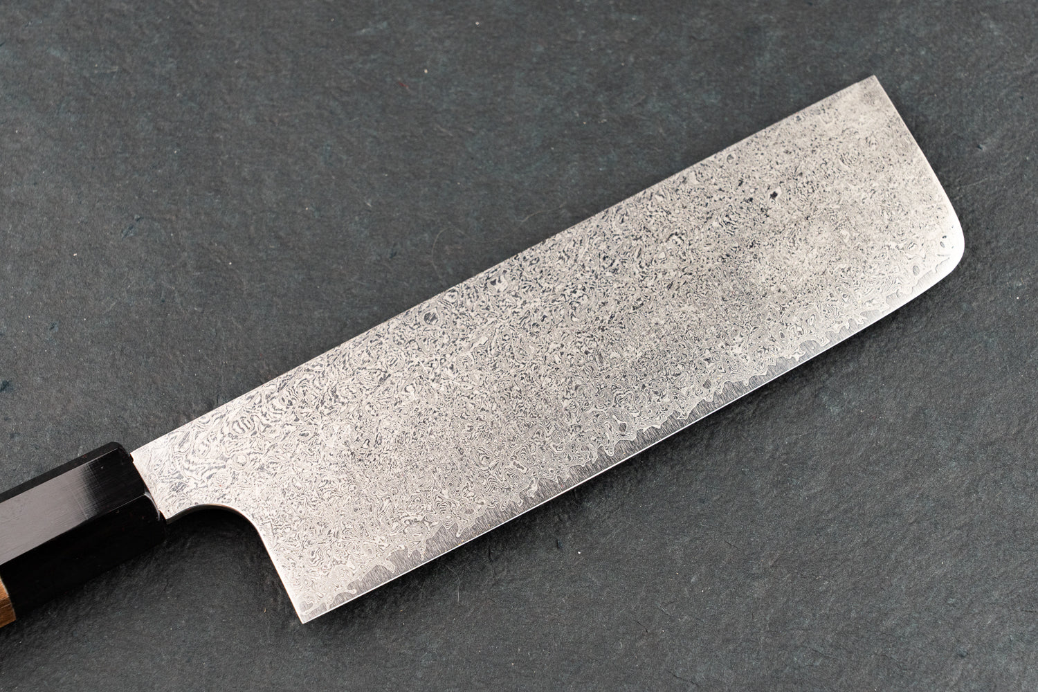 Hatsukokoro Ginyo Ginsan Damascus Nakiri 170mm - Image 3