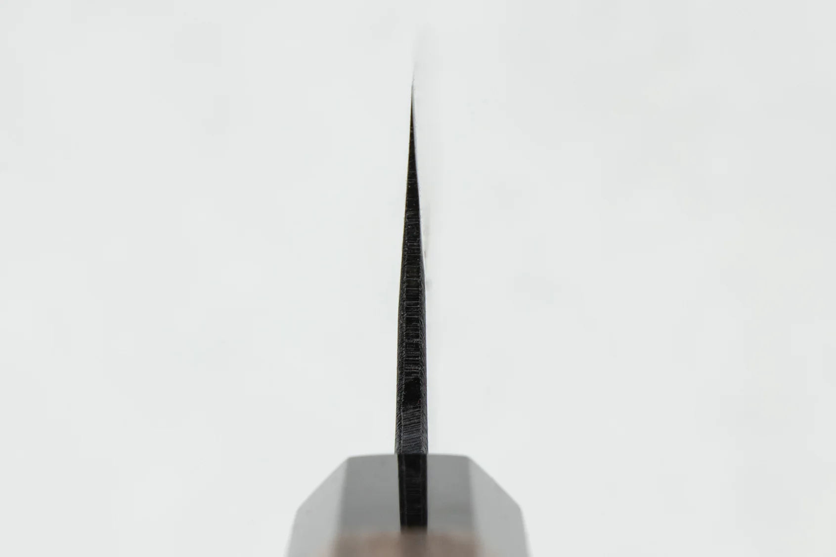 Hatsukokoro Kumokage Aogami Kurouchi Damascus Bunka 180mm - Image 3