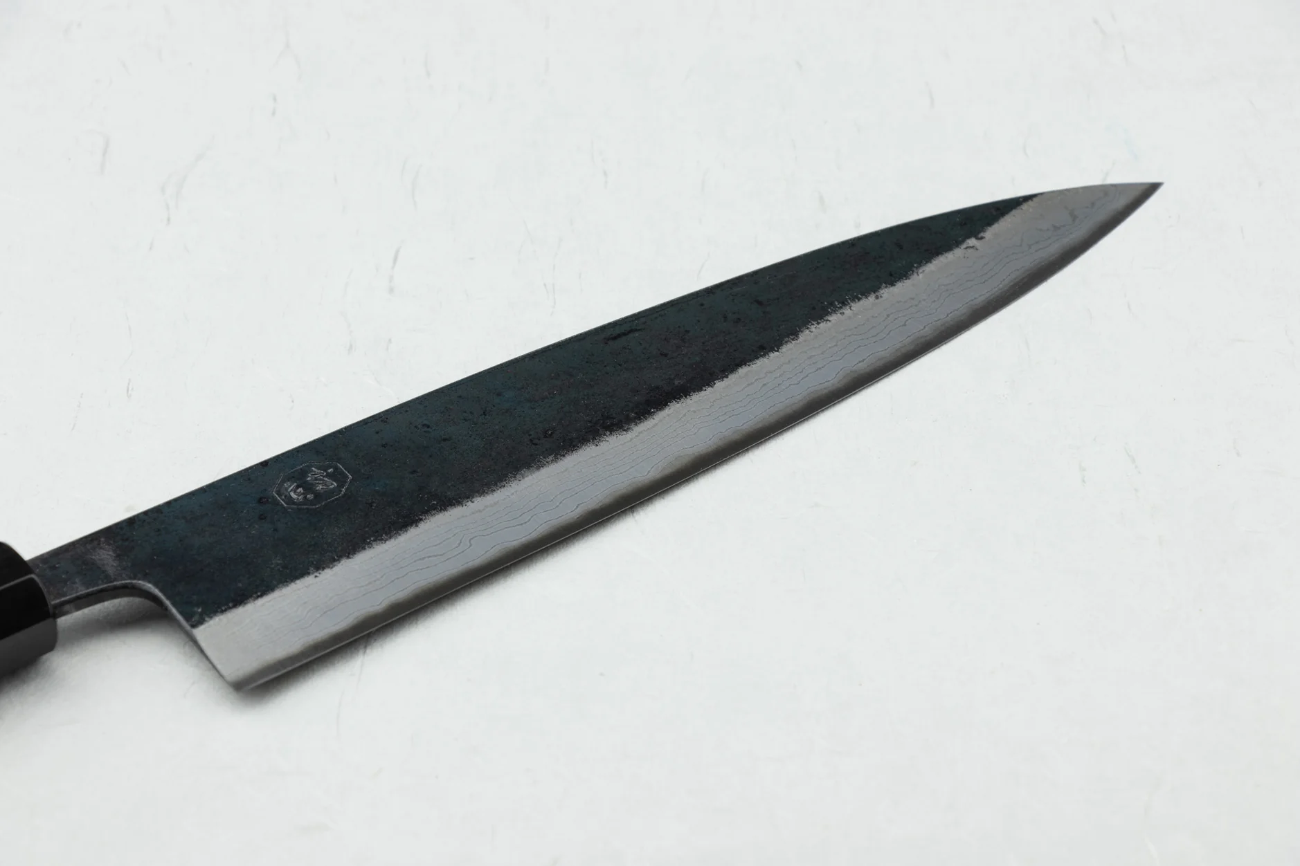Hatsukokoro Kumokage Aogami Kurouchi Damascus Gyuto 240mm - Image 2