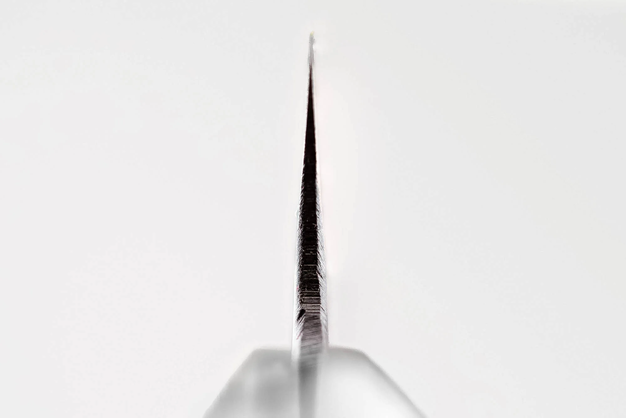 Hatsukokoro Kumokage Aogami Kurouchi Damascus Petty 80mm - Image 3