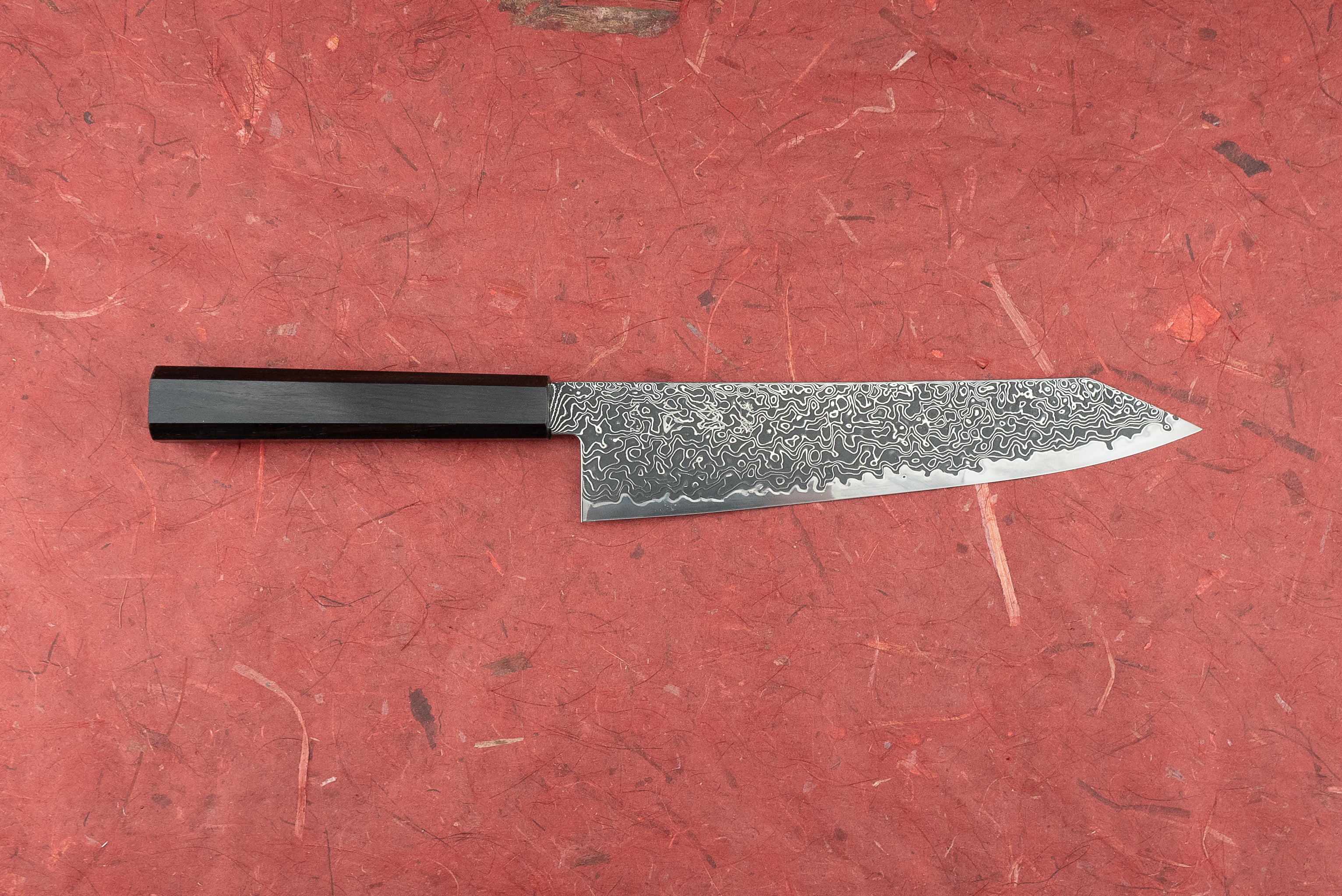 Hatsukokoro Ryuhyo SG2 Damascus Kiritsuke Gyuto 210mm