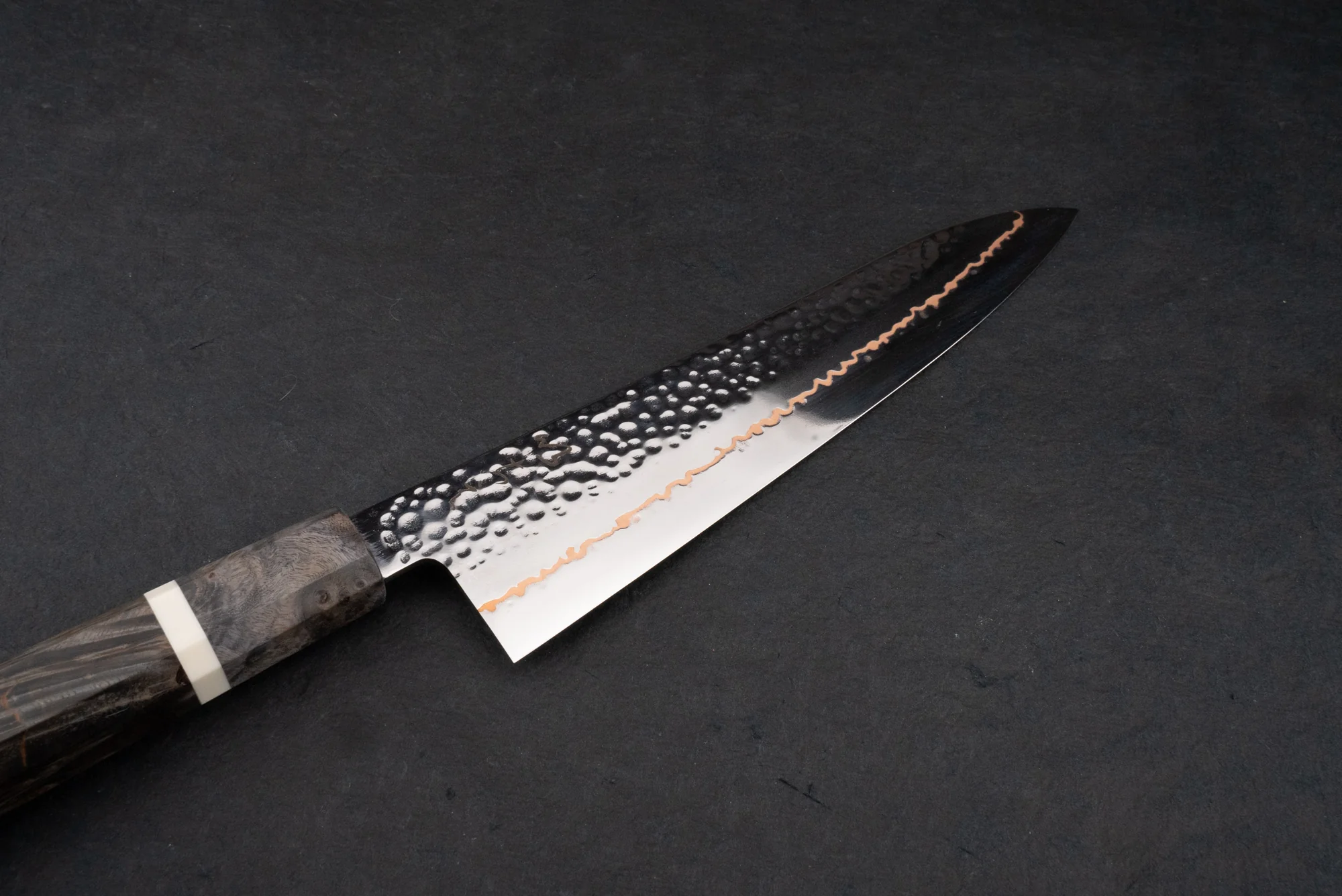 ICHIE SLD Tsuchime Copper Gyuto 210mm - Image 2