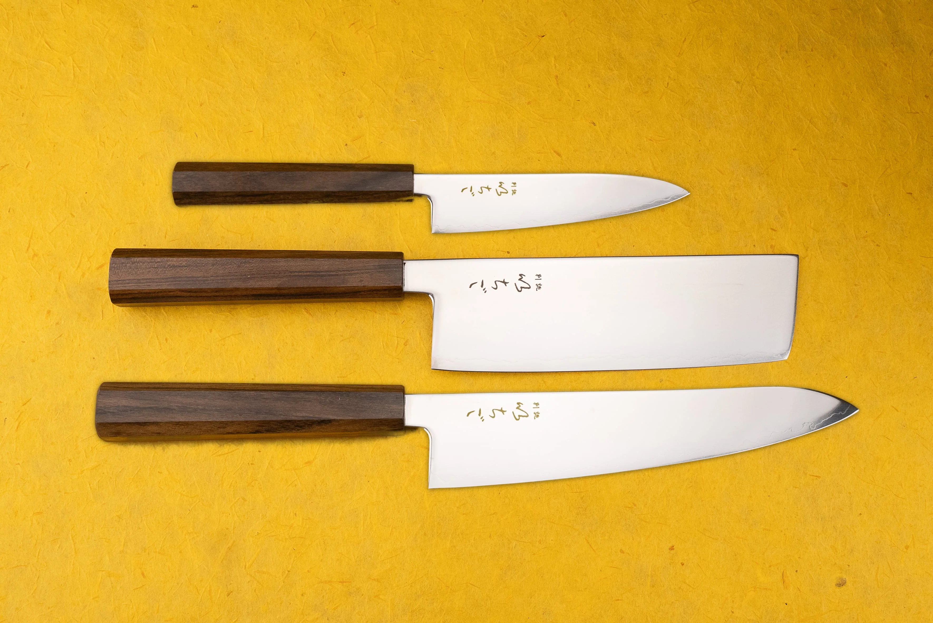 ICHIGO SLD Migaki 3 Piece Knife Set