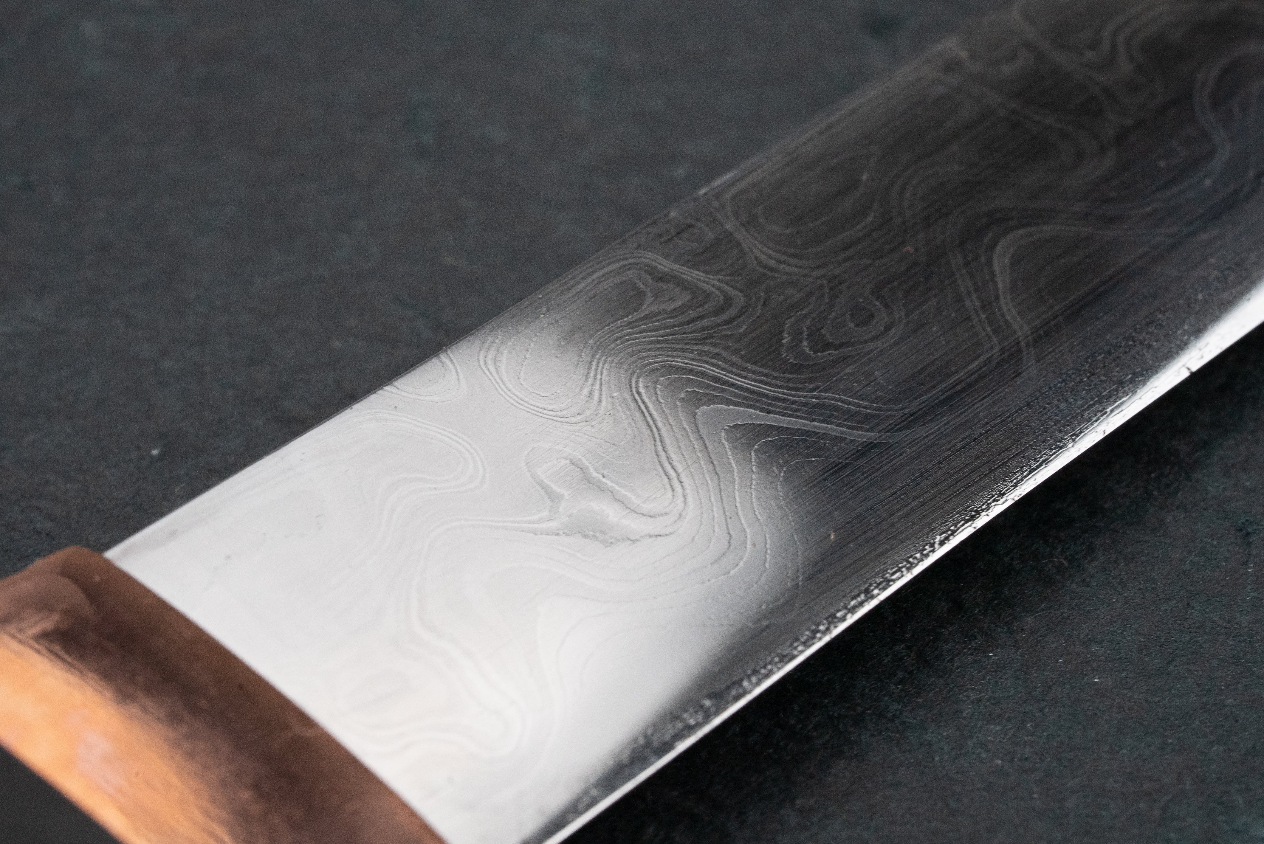 Ken Kageura Aogami Damascus Tanto L - Image 3