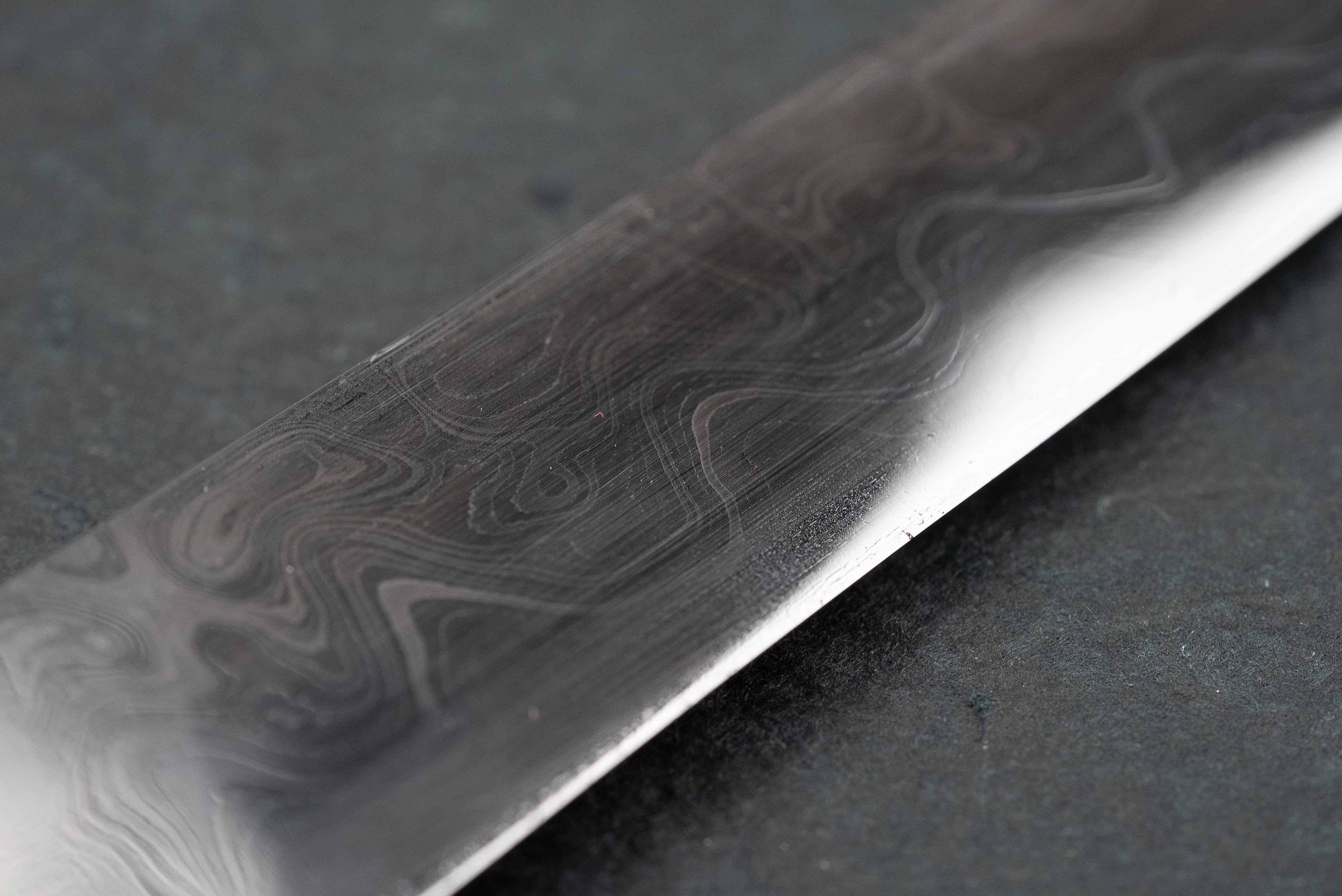 Ken Kageura Aogami Damascus Tanto L - Image 4