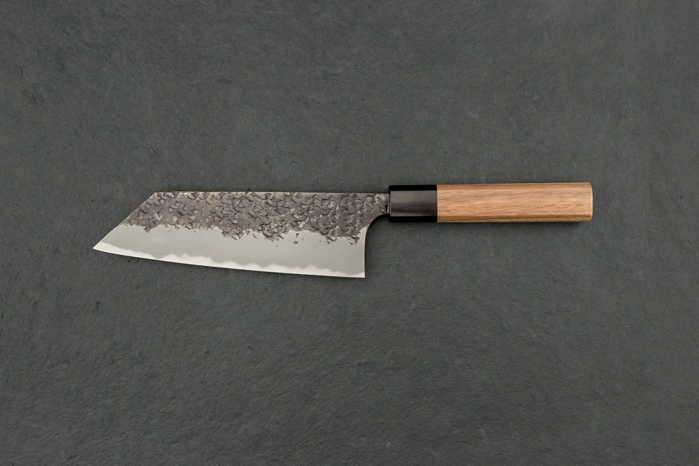 Kisuke Manaka Shirogami 2 Honwarikomi Kurouchi Tsuchime Bunka 165mm - Image 2