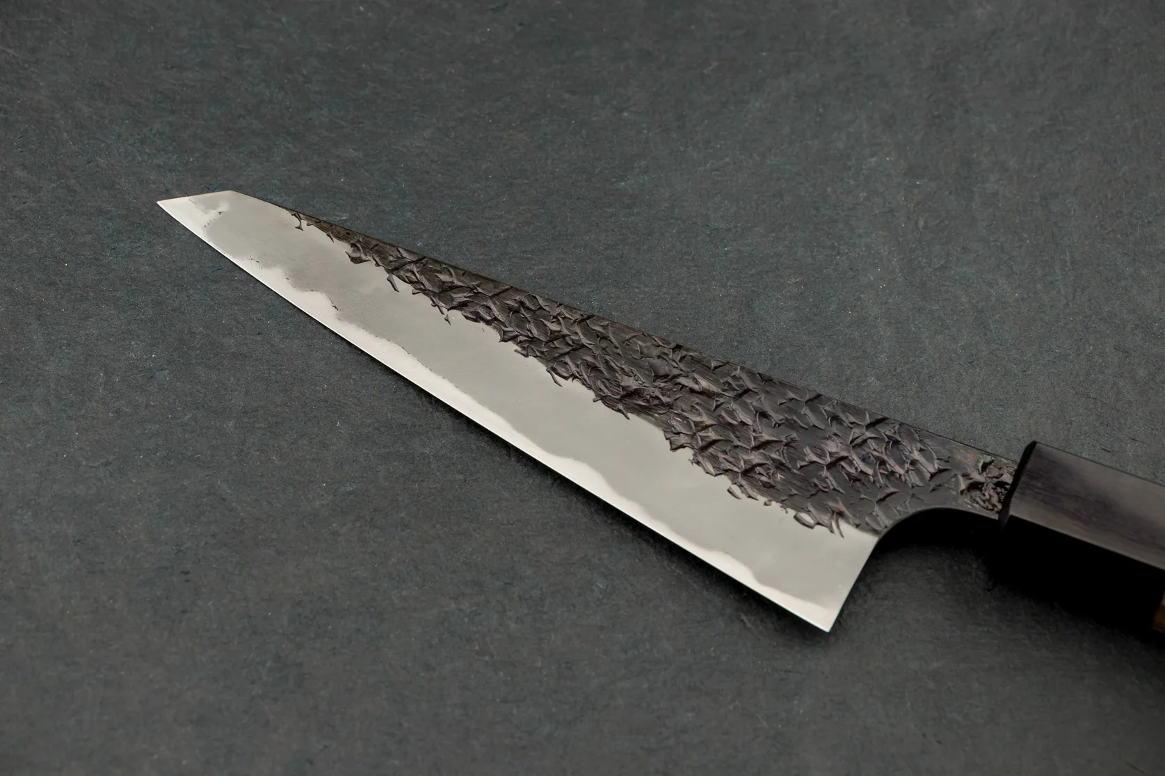 Kisuke Manaka Shirogami 2 Honwarikomi Kurouchi Tsuchime Honesuki 150mm - Image 4