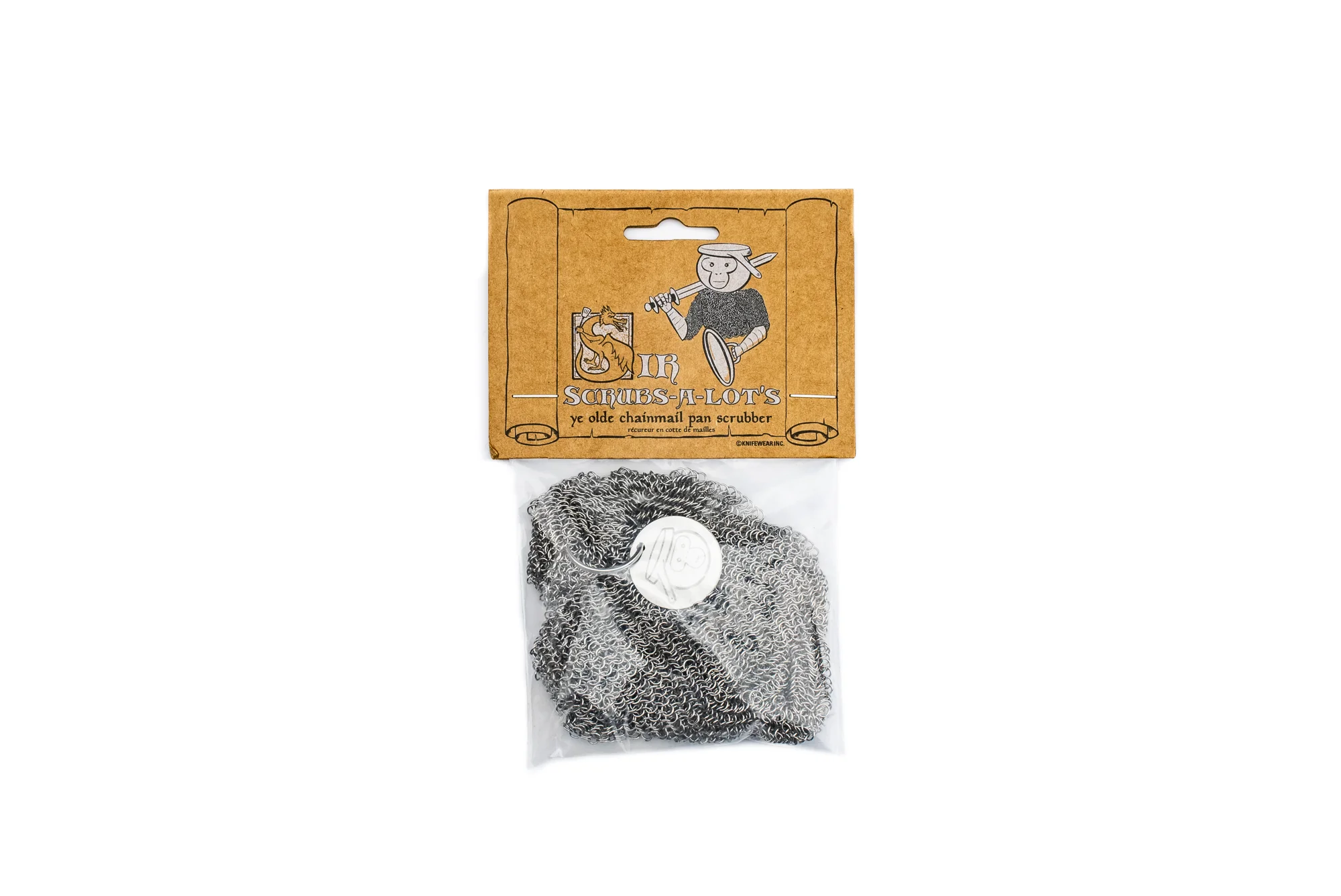 Sir Scrubs-A-Lot's Ye Olde Chainmail Pan Scrubber - Image 3