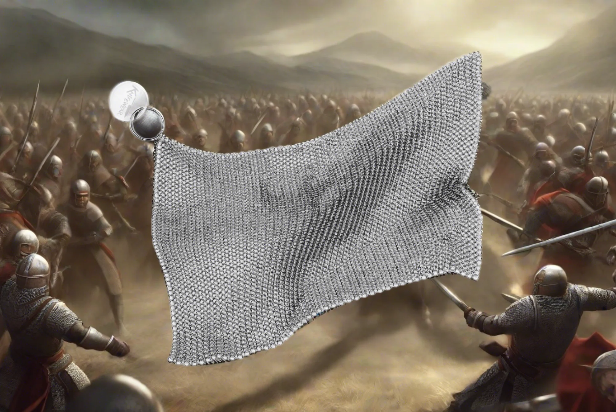 Sir Scrubs-A-Lot's Ye Olde Chainmail Pan Scrubber - Image 4