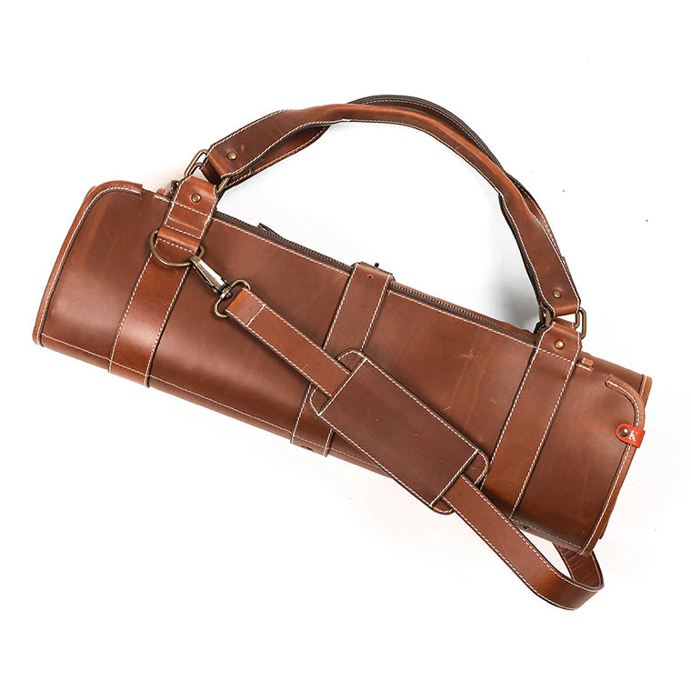 Koen Max Seven piece Leather Knife Roll - Image 4