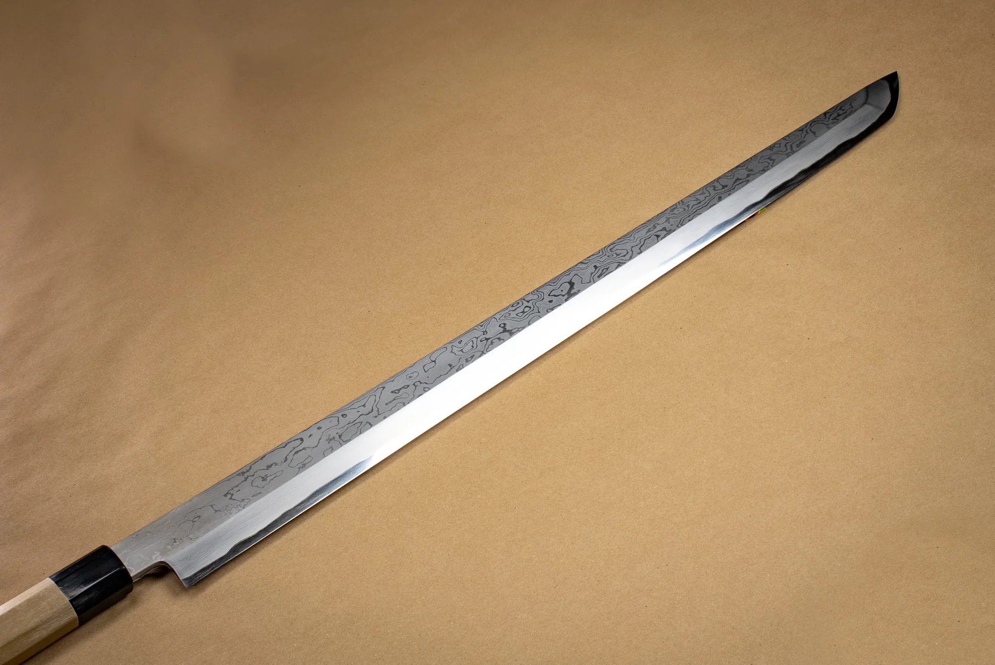 Masashi Shirogami Suminagashi Maguro Bocho 600mm - Image 2