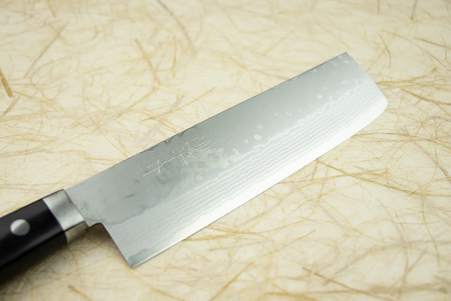 Masutani VG10 Damascus Western Nakiri 165mm - Image 2