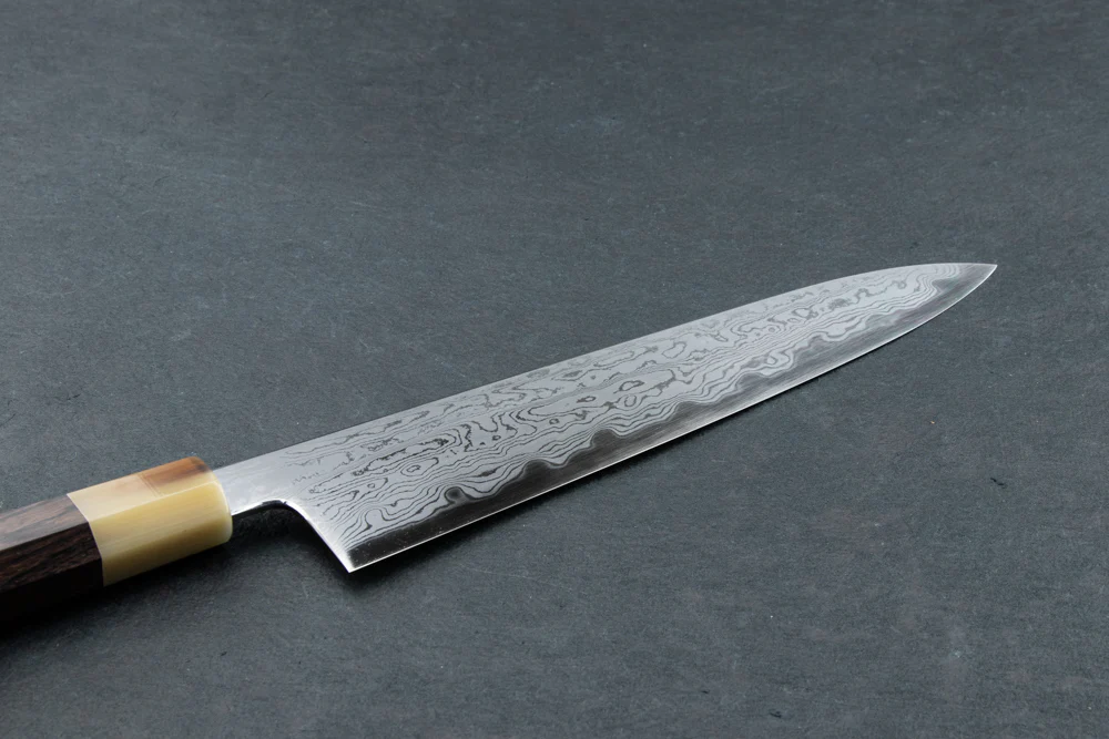 Satoshi Nakagawa x Naohito Myojin Aoichi Damascus Gyuto 240mm - Image 3