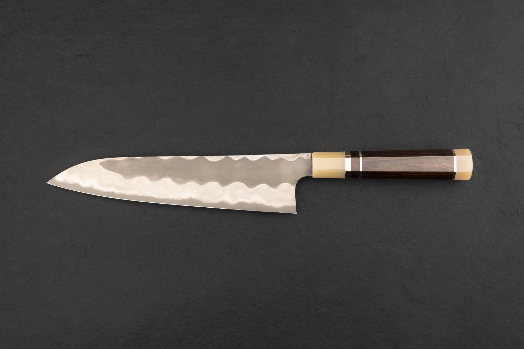 Nigara Aogami Troll Killer Damascus Gyuto 240mm - Image 2