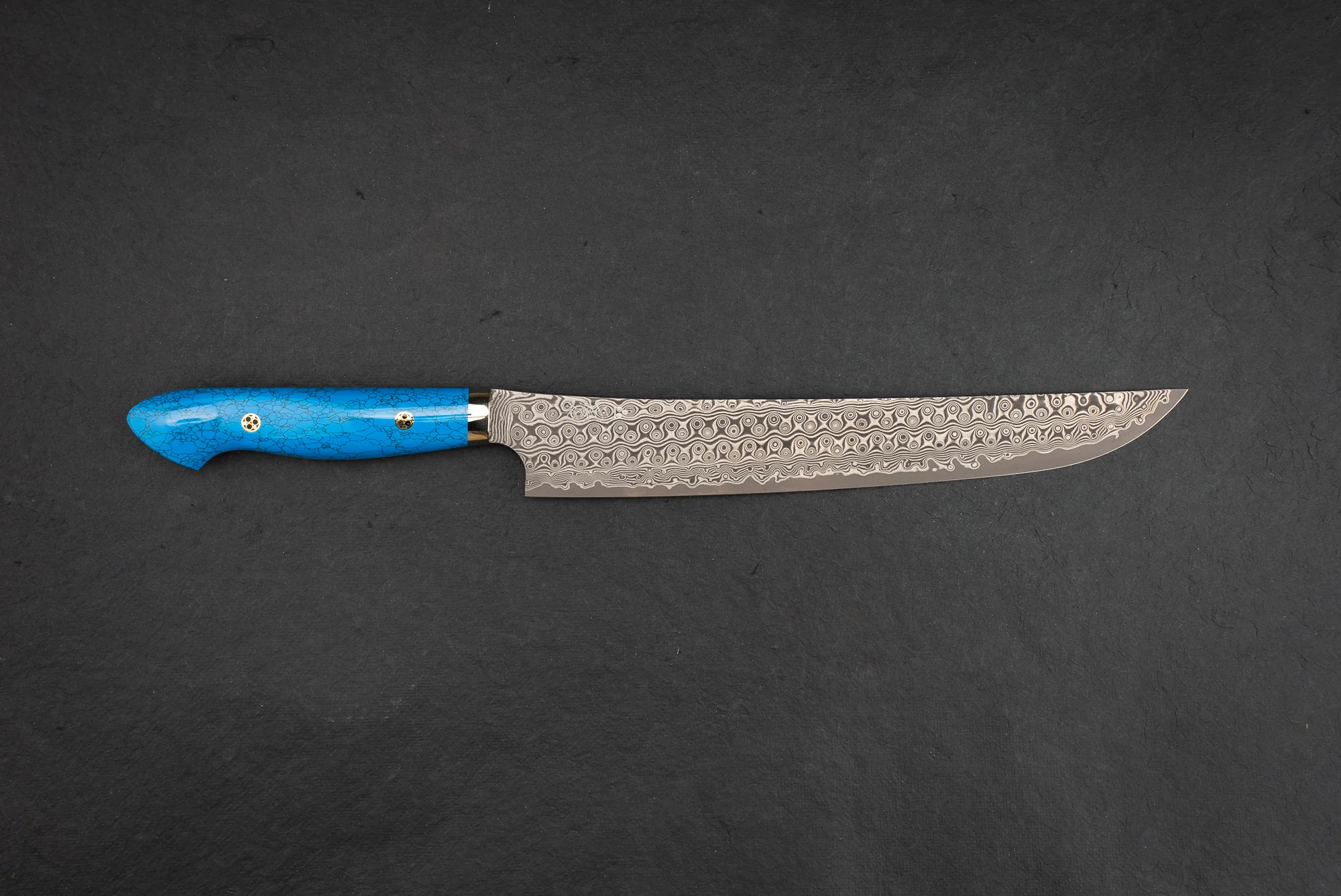 Nigara SG2 Damascus Western Sakimaru Sujihiki 270mm - Image 2