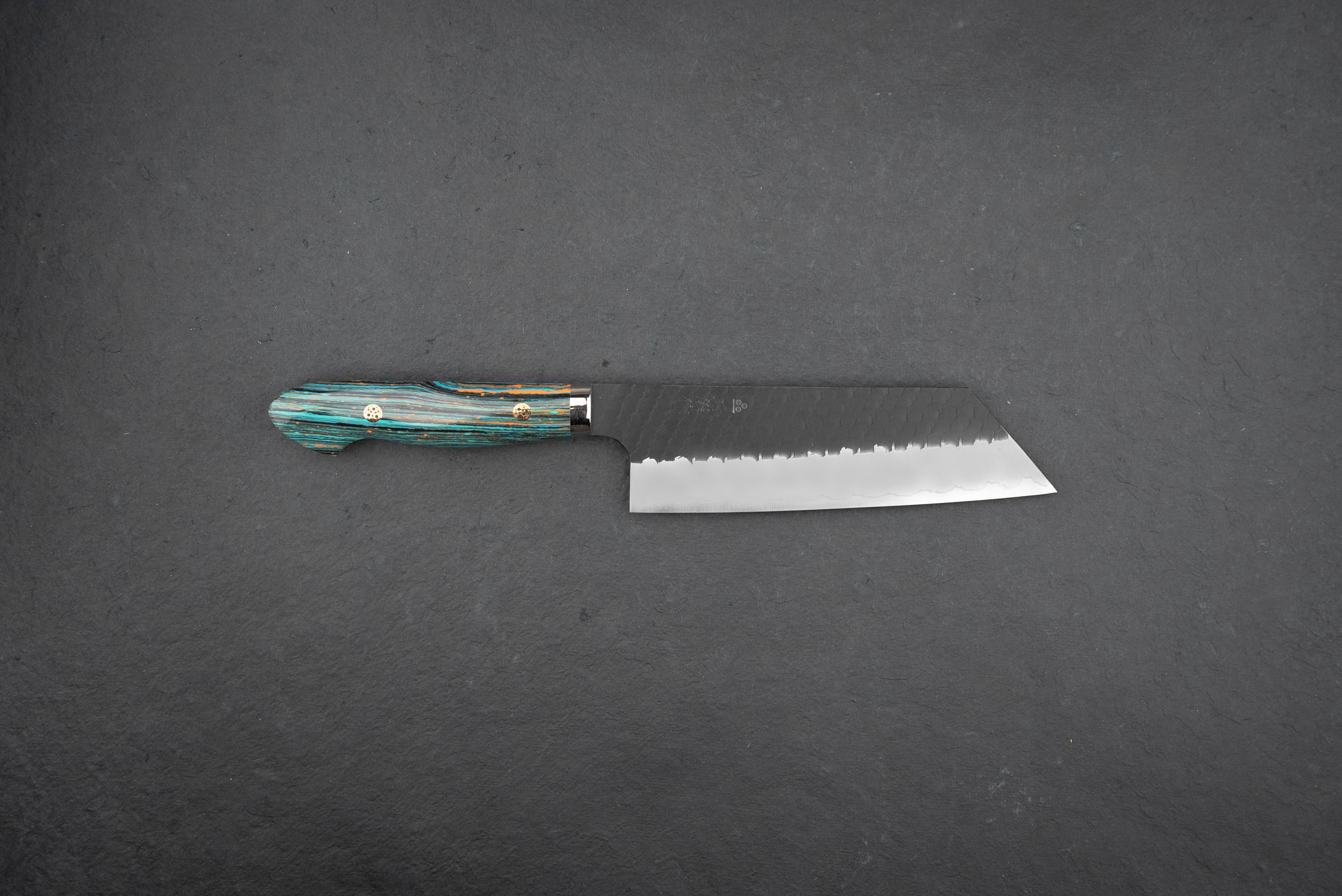 Nigara SG2 Kurouchi Tsuchime Western Kiritsuke Nakiri 180mm - Image 2