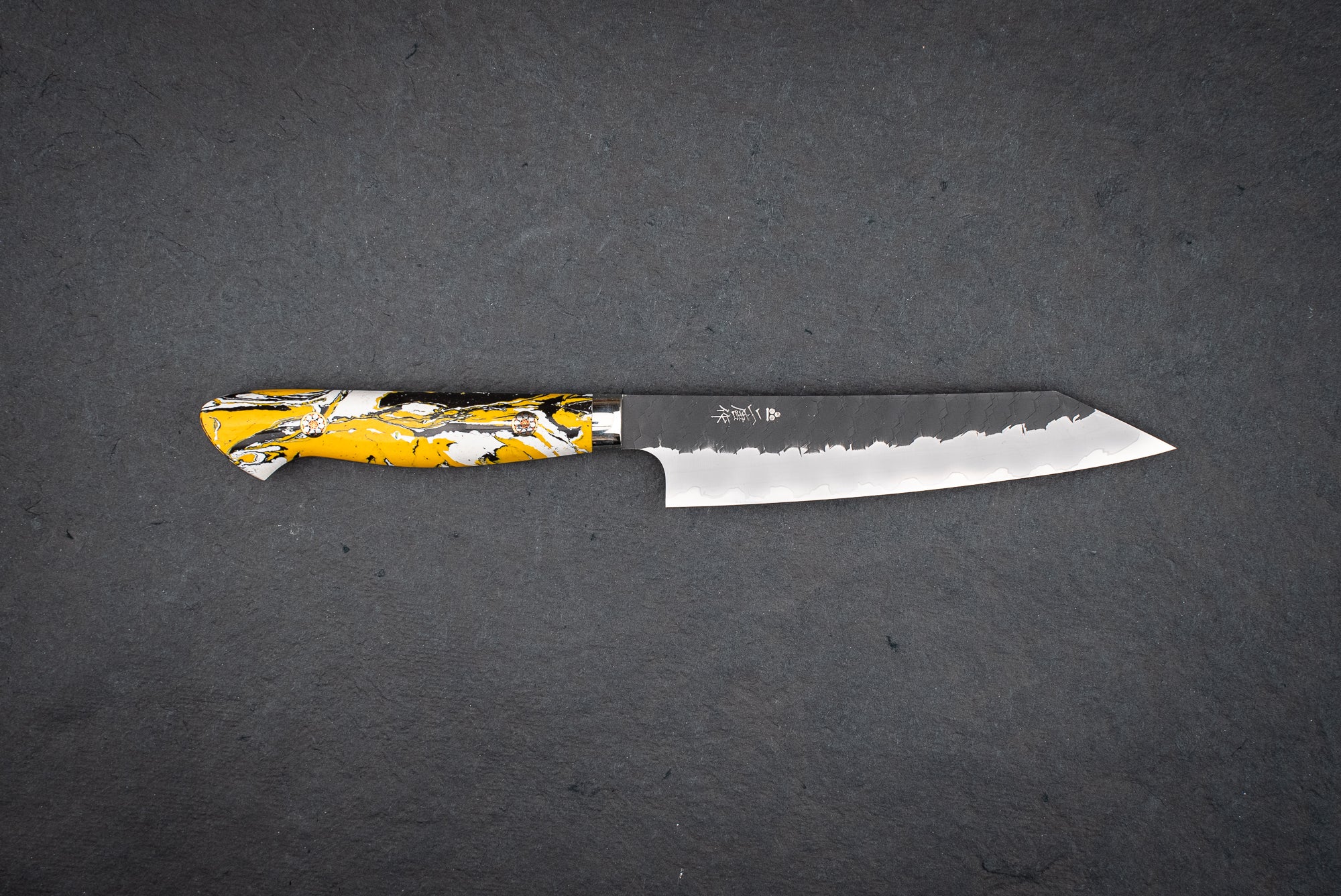 Nigara SG2 Kurouchi Tsuchime Western Kiritsuke Petty 150mm - Image 3