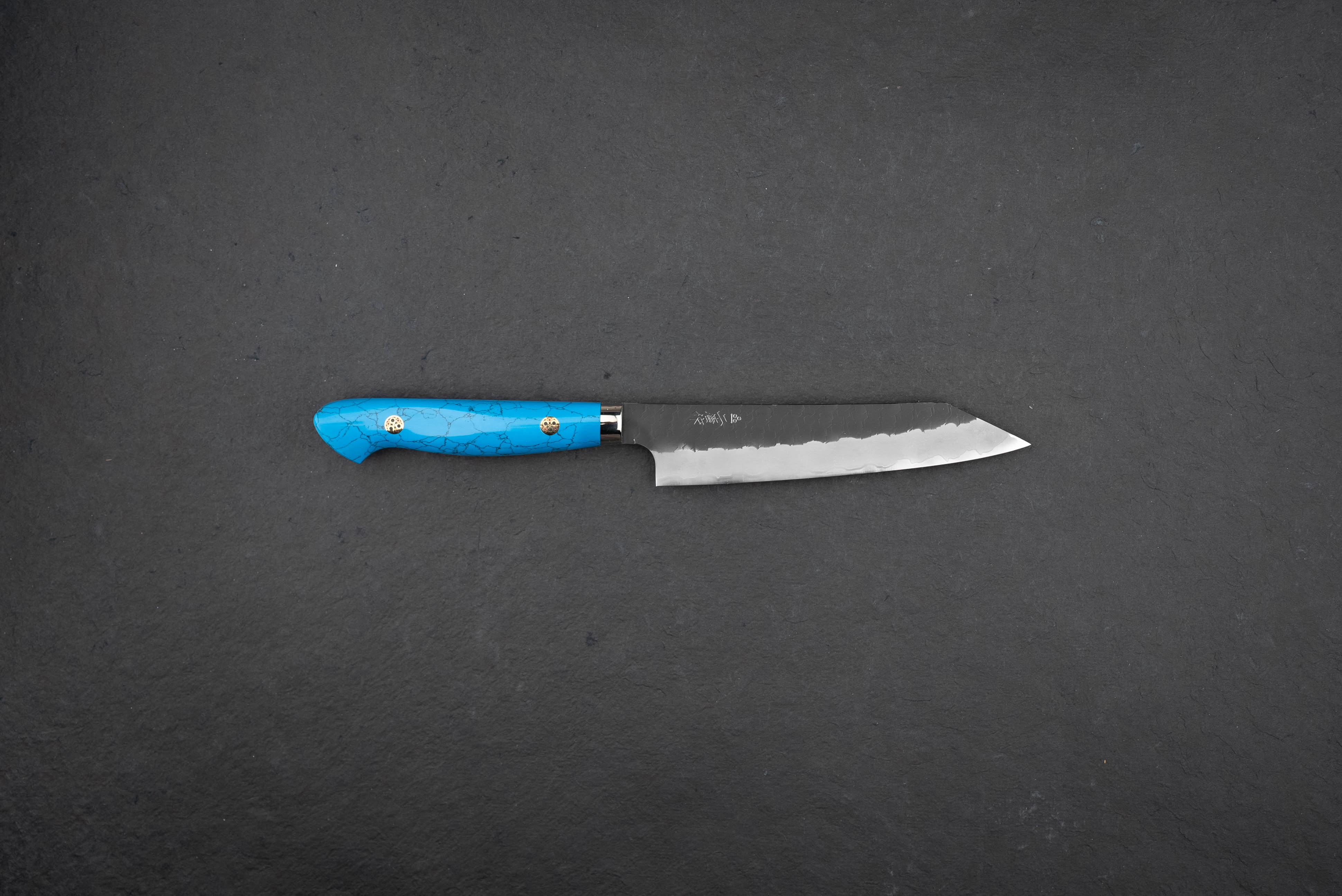 Nigara SG2 Kurouchi Tsuchime Western Kiritsuke Petty 150mm - Image 5