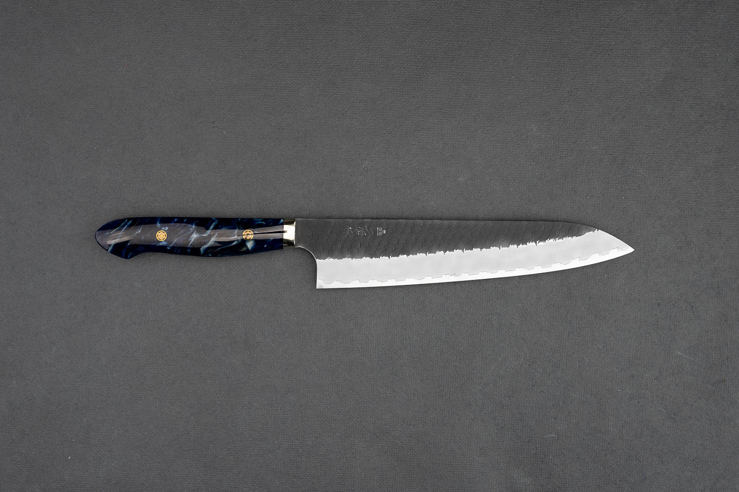 Nigara SG2 Kurouchi Tsuchime Western Gyuto 240mm - Image 6