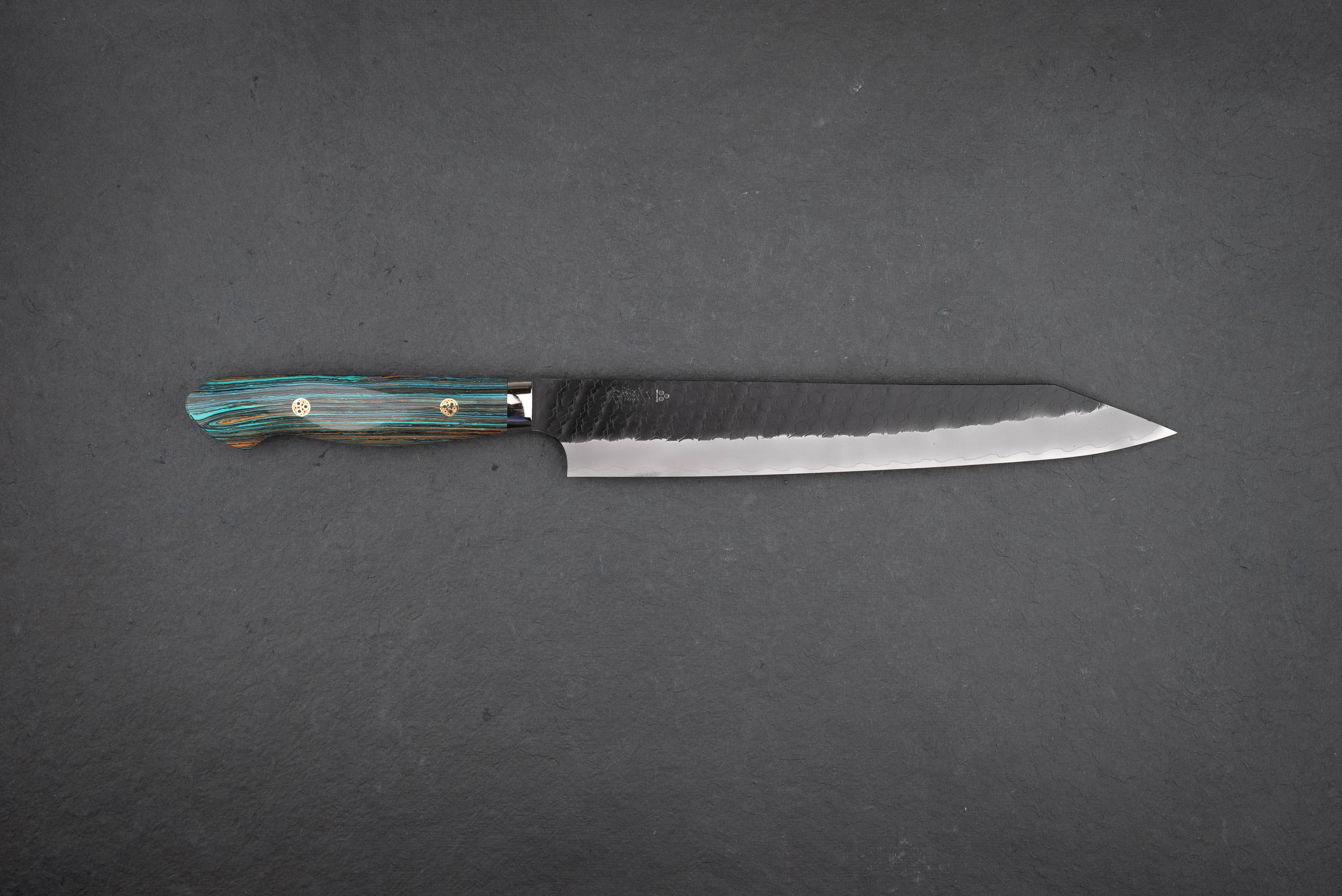 Nigara SG2 Kurouchi Tsuchime Western Kiritsuke Sujihiki 255mm - Image 3
