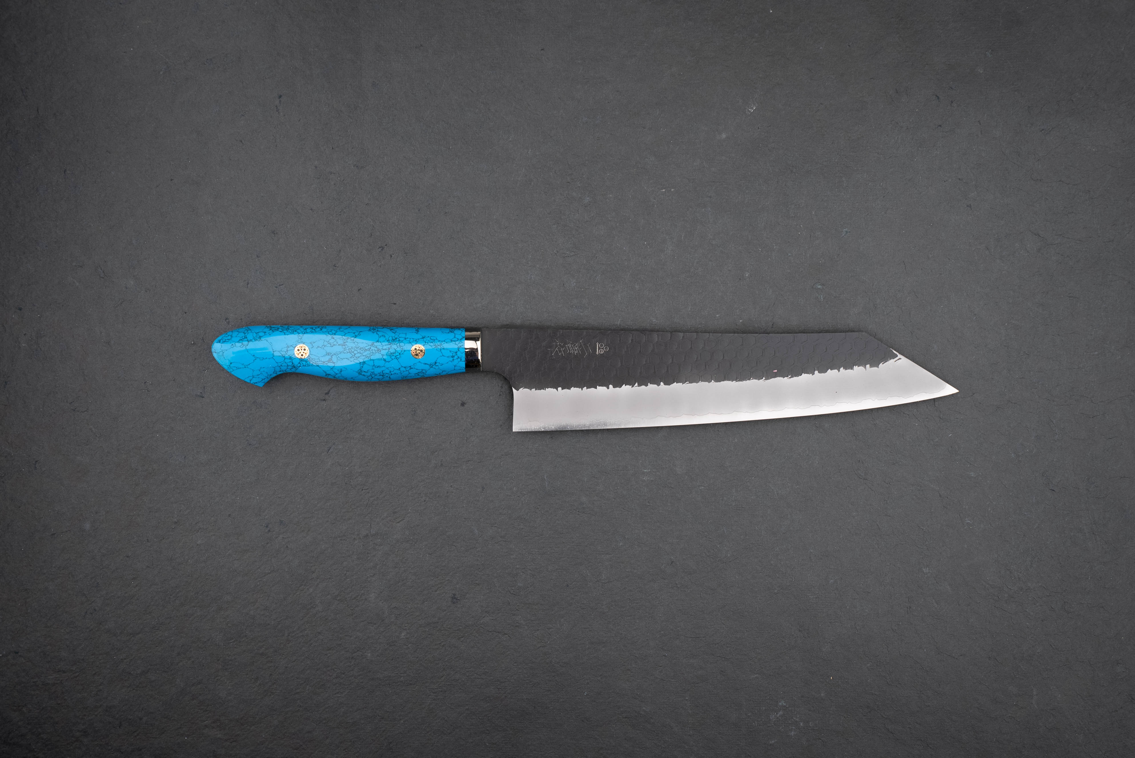 Nigara SG2 Kurouchi Tsuchime Western Kiritsuke Gyuto 240mm