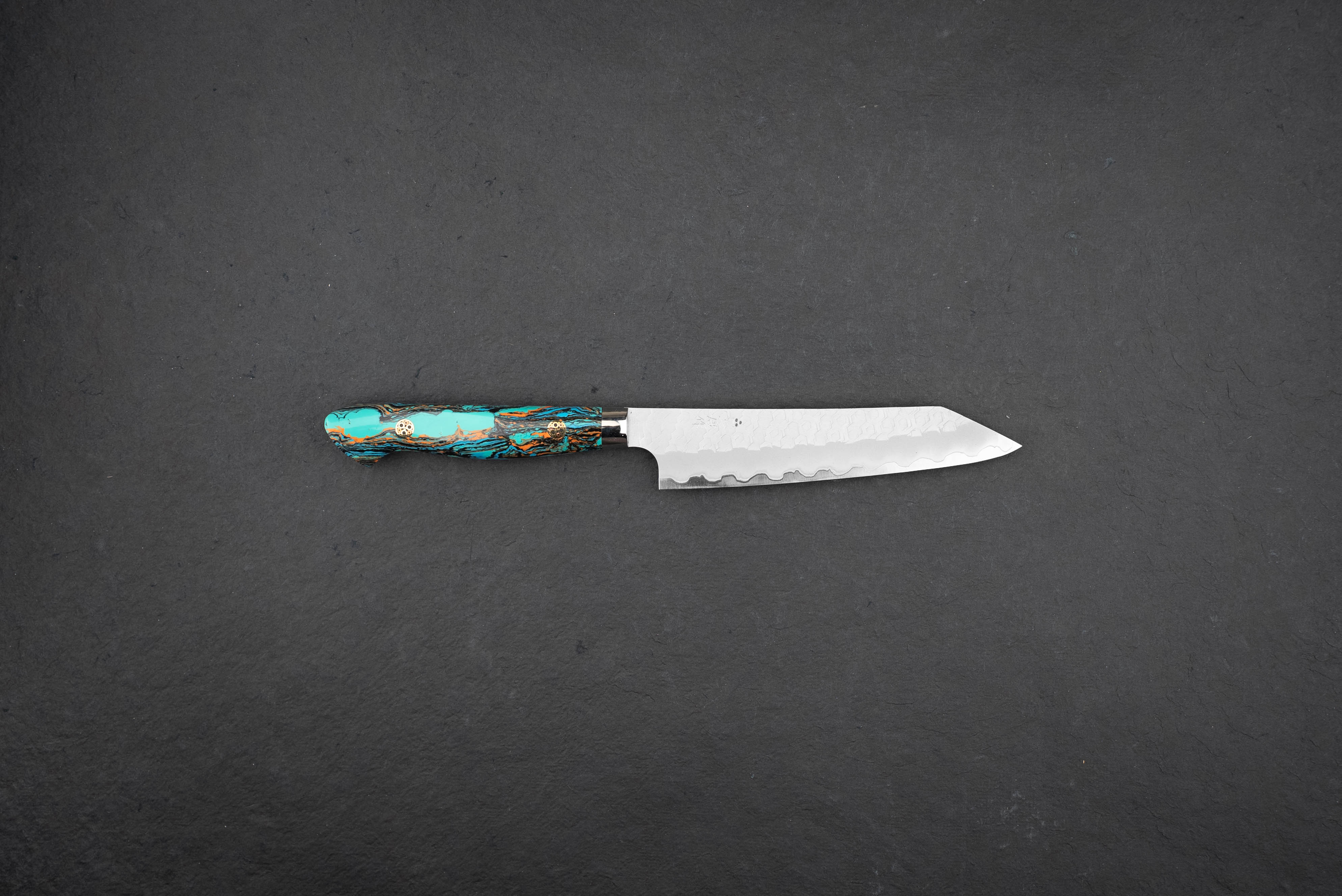 Nigara SG2 Migaki Tsuchime Western Kiritsuke Petty 150mm - Image 3