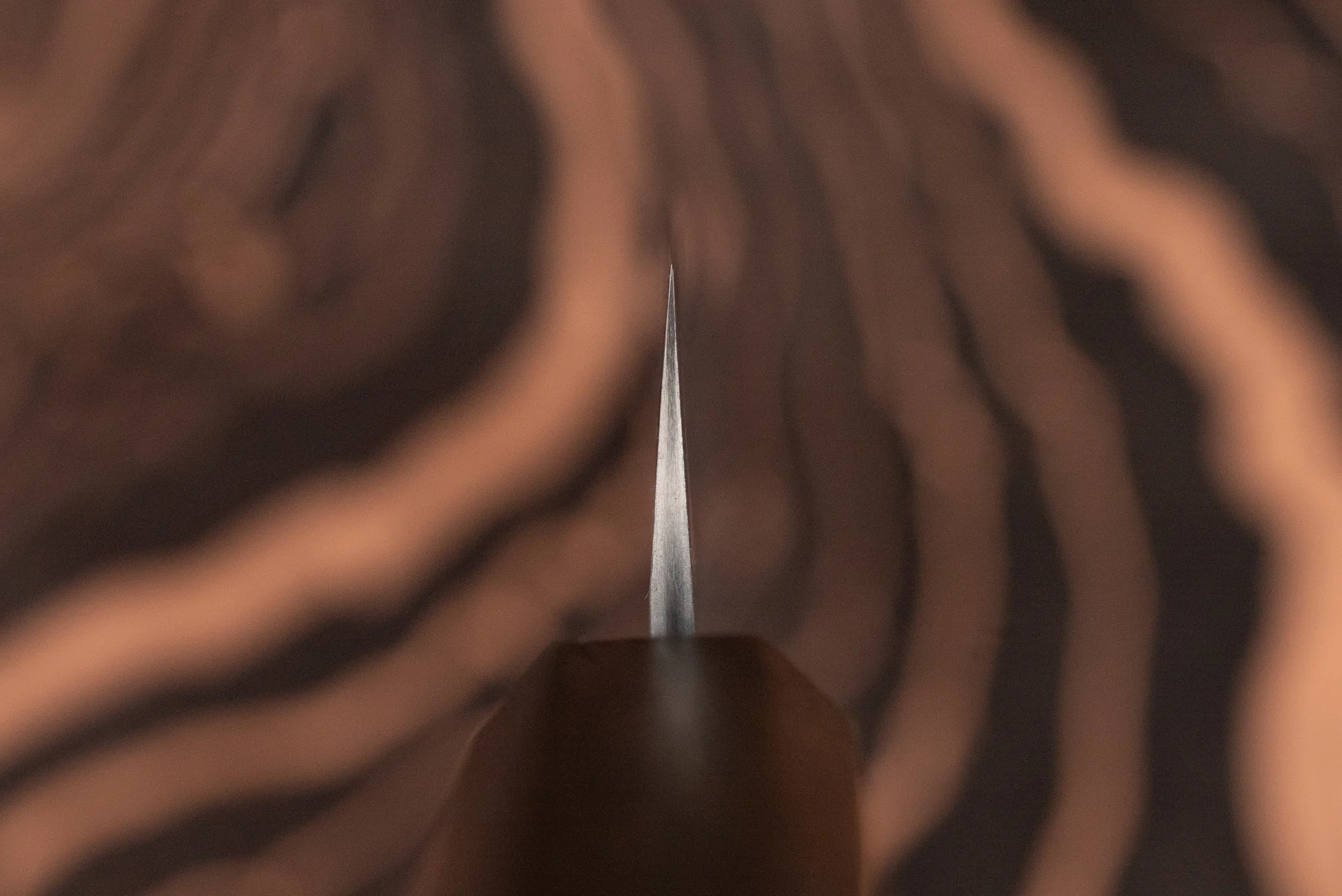Nigara VG XEOS Tsuchime Damascus Petty 160mm - Image 3