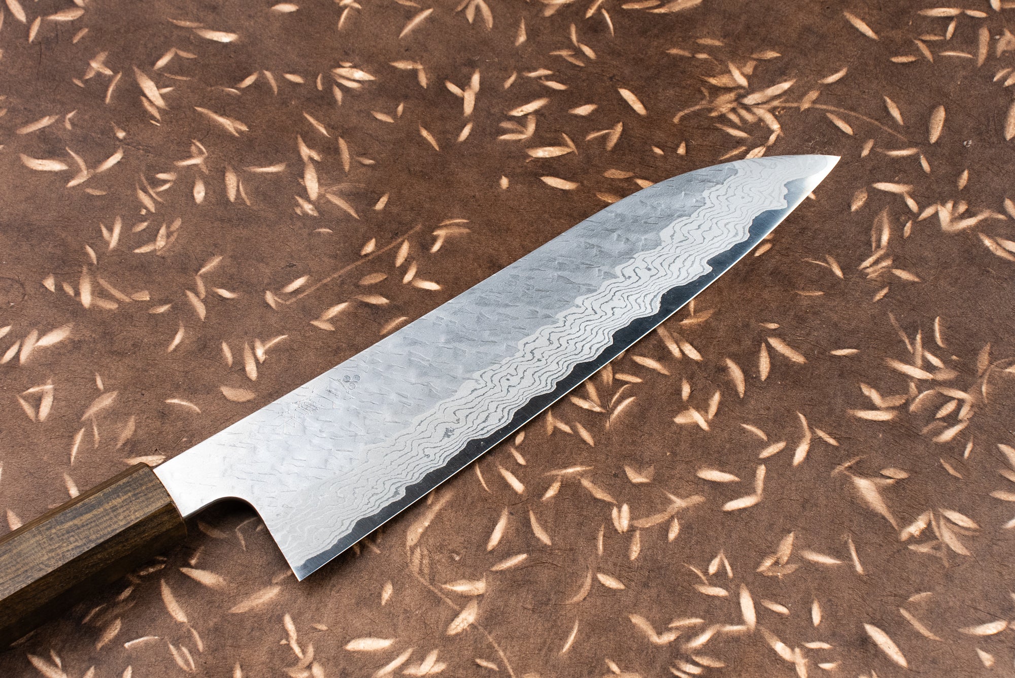 Nigara VG10 Tsuchime Damascus Gyuto 210mm - Image 2