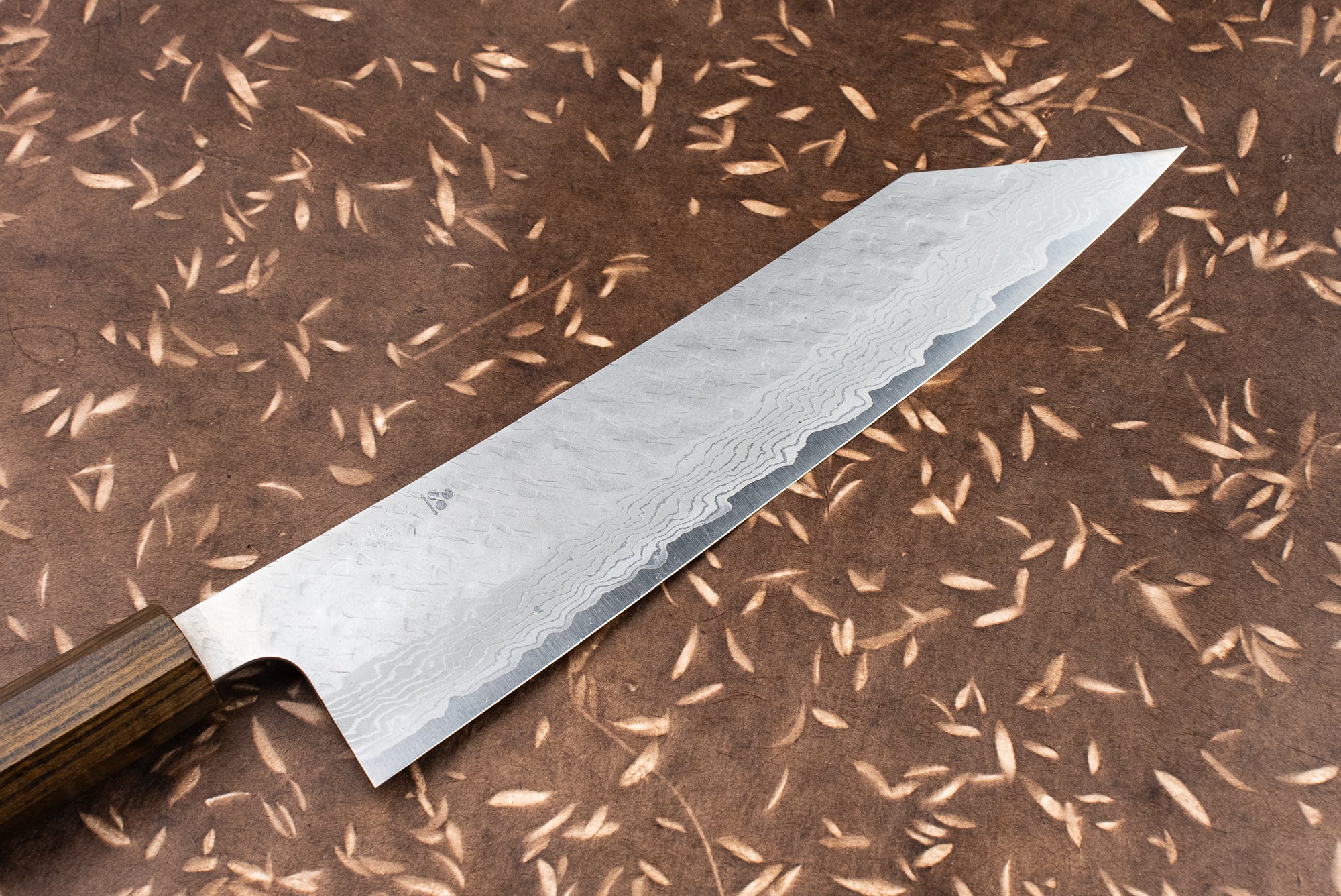 Nigara VG10 Tsuchime Damascus Kiritsuke Gyuto 210mm - Image 2