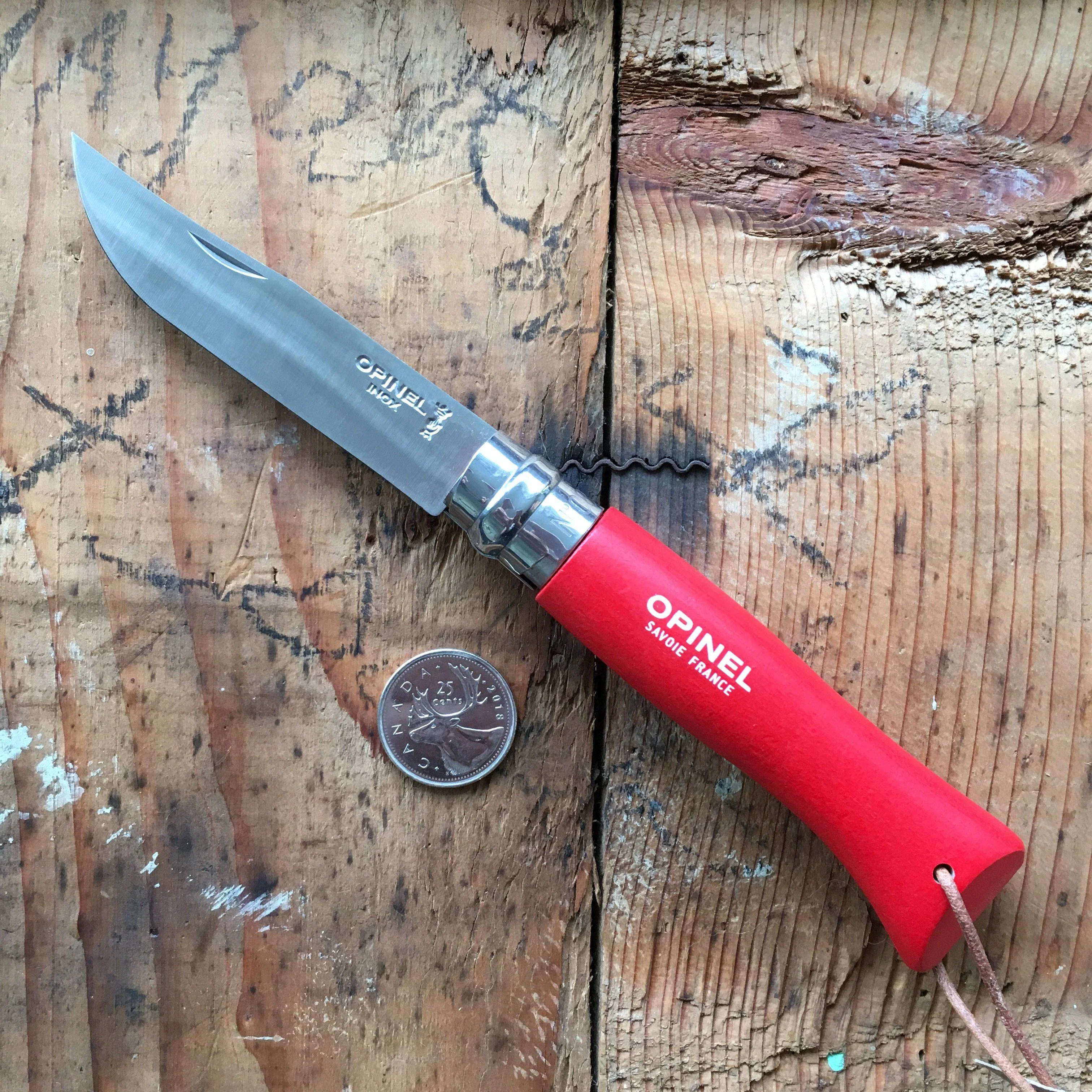 Opinel Inox No.08 Folding Knife - Image 4
