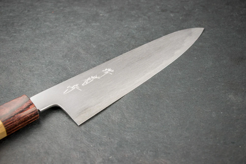 Sakai Kikumori Yoshikazu Tanaka Shironiko Kasumi Gyuto 210mm - Image 3
