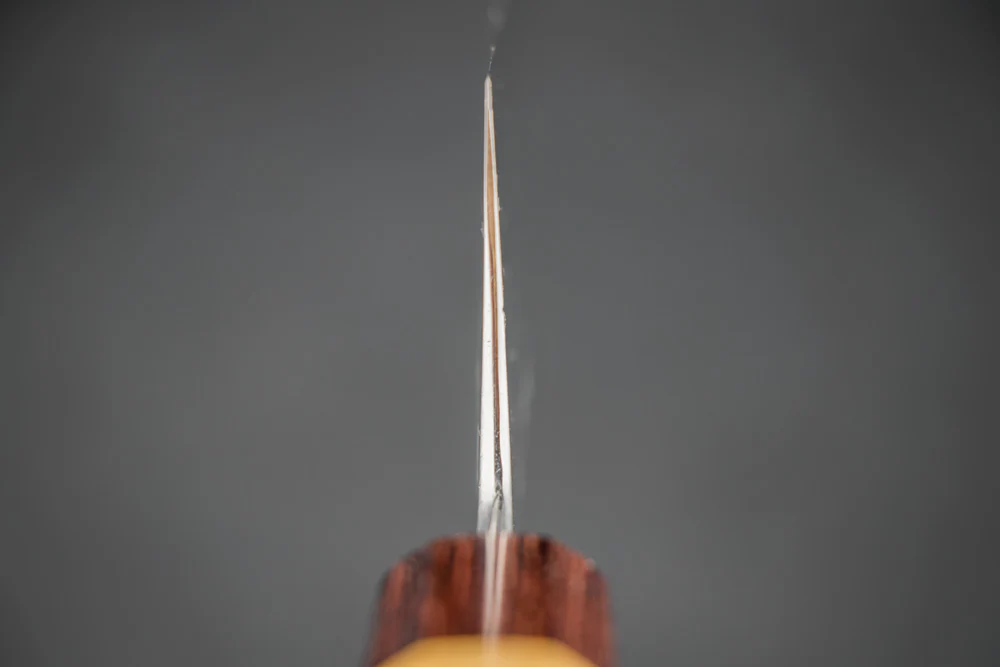 Sakai Kikumori Yoshikazu Tanaka Shironiko Kasumi Gyuto 240mm - Image 4