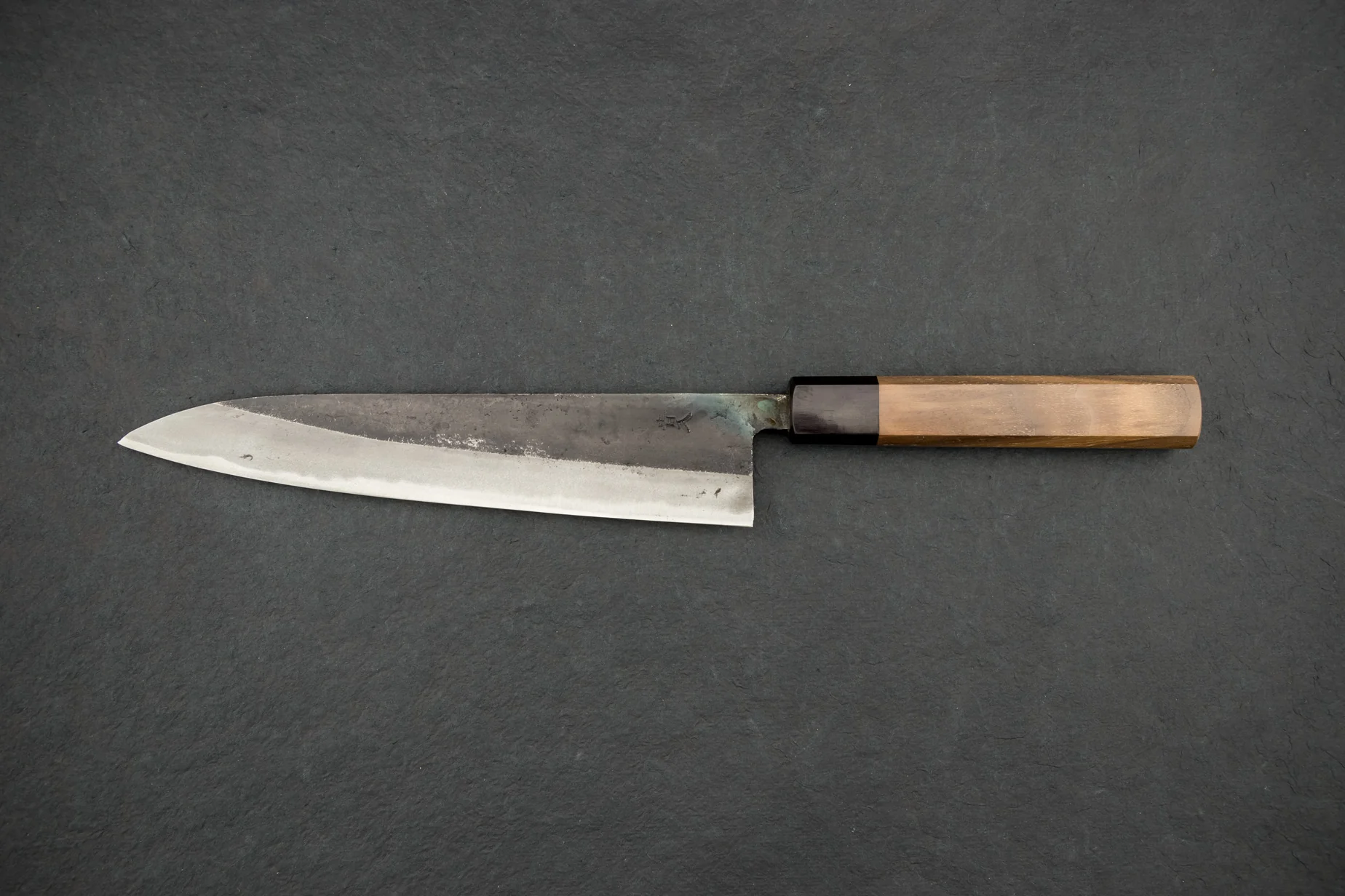 Sakai Takayuki Michiko Special Engraved Aogami Gyuto 210mm "Tiger" - Image 2