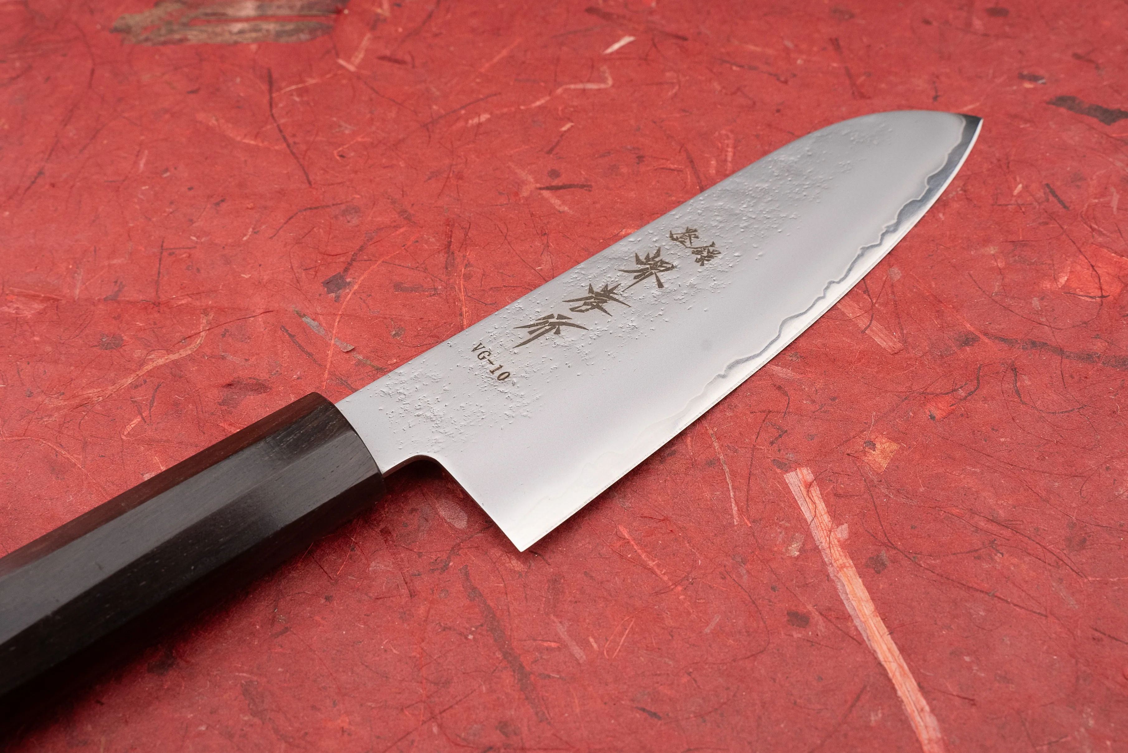 Sakai Takayuki VG10 Nashiji Santoku 170mm - Image 2
