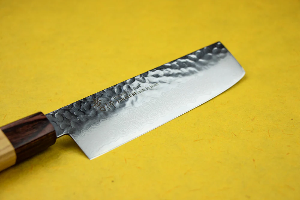 Sakai Takayuki VG10 33 Layer Damascus Nakiri 160mm - Image 2