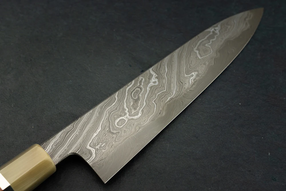 Shoichi Hashimoto Yuzan Damascus Gyuto 240mm - Image 3