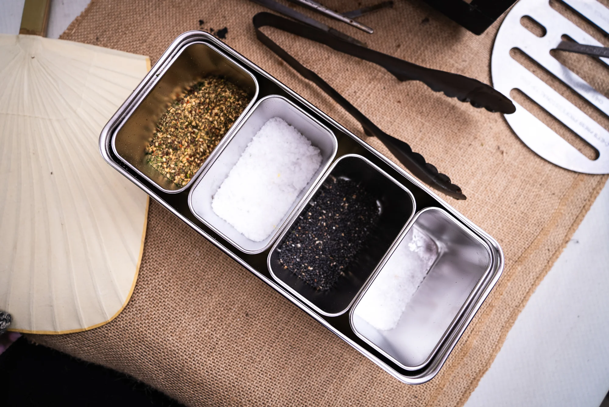 Stainless Yakumi Pan MINI - 4 Compartments - Image 2