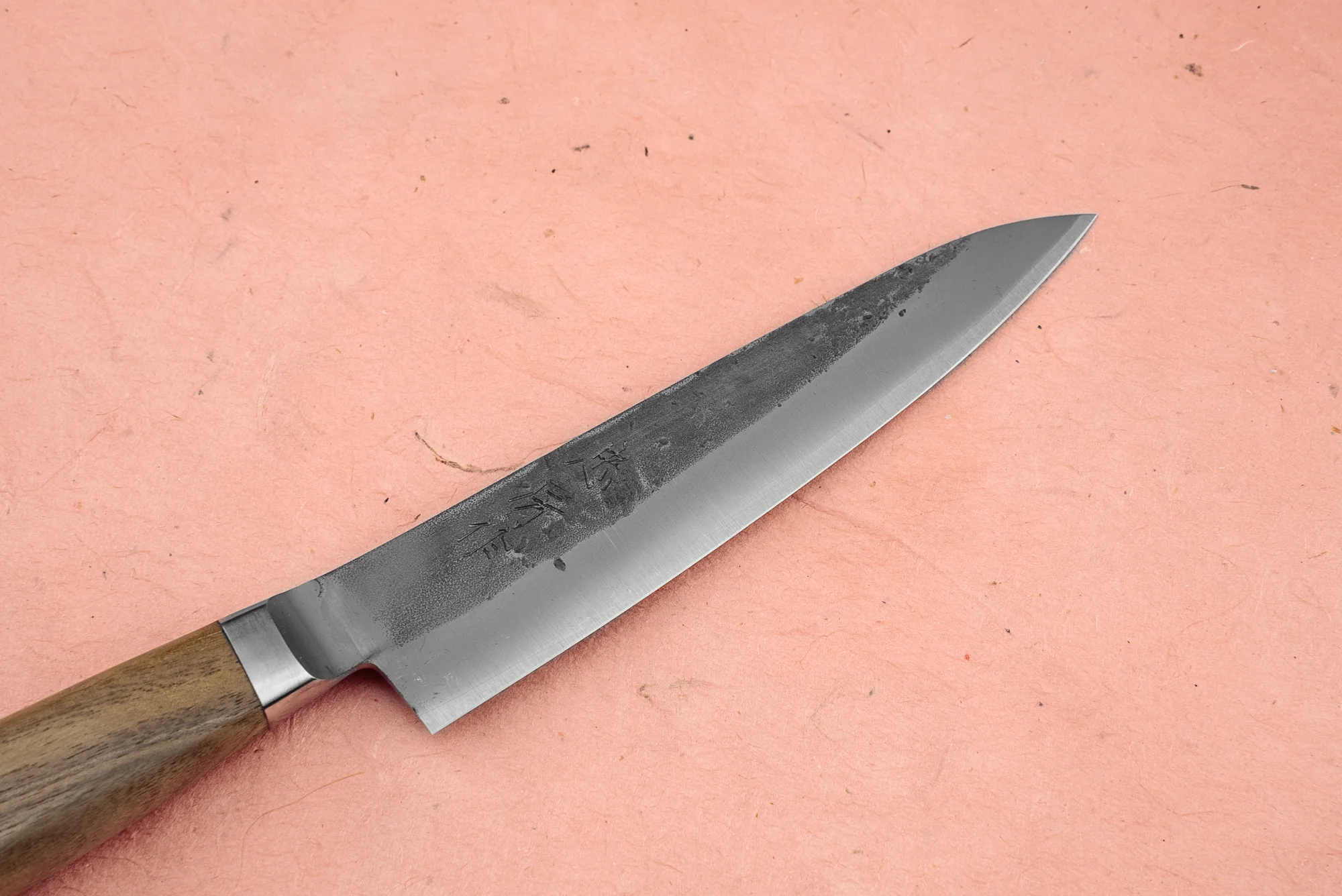 Tadafusa Nashiji Western Walnut Petty 125mm - Image 2
