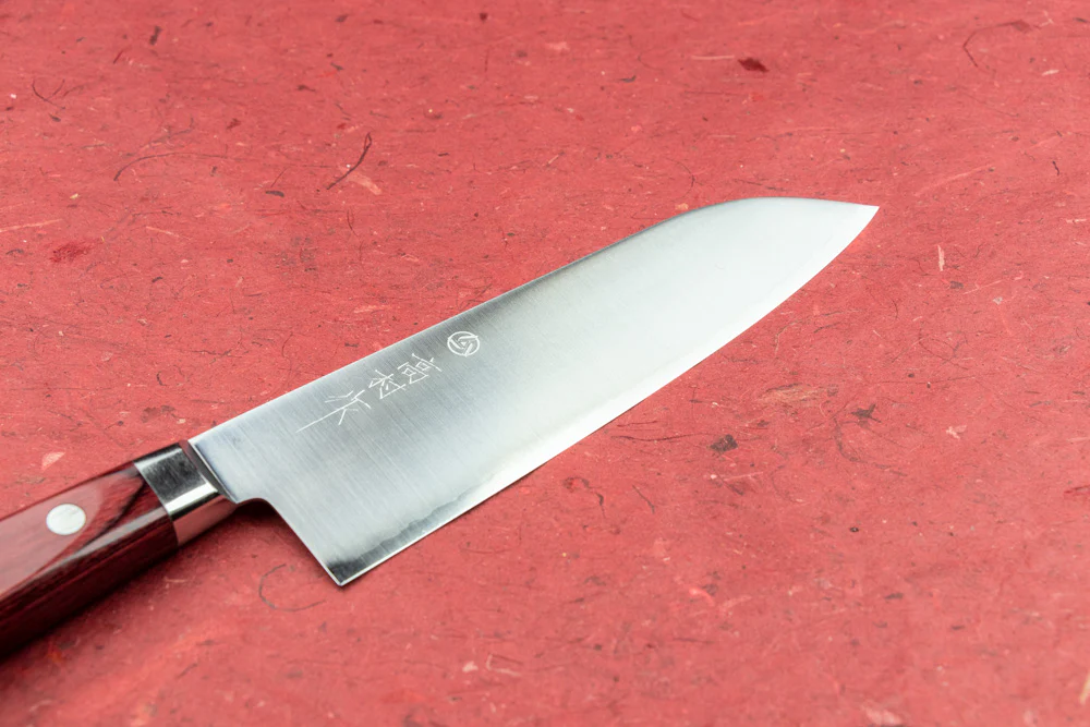 Takamura Akagouhan Santoku 165mm - Image 2