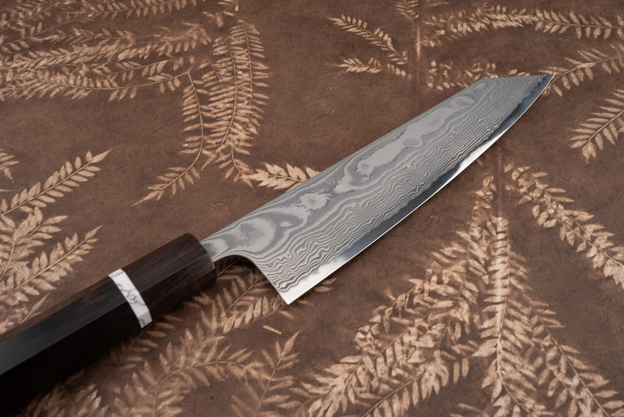 Tetsuhiro SG2 Damascus Kanko Kiritsuke Gyuto 210mm - Image 2