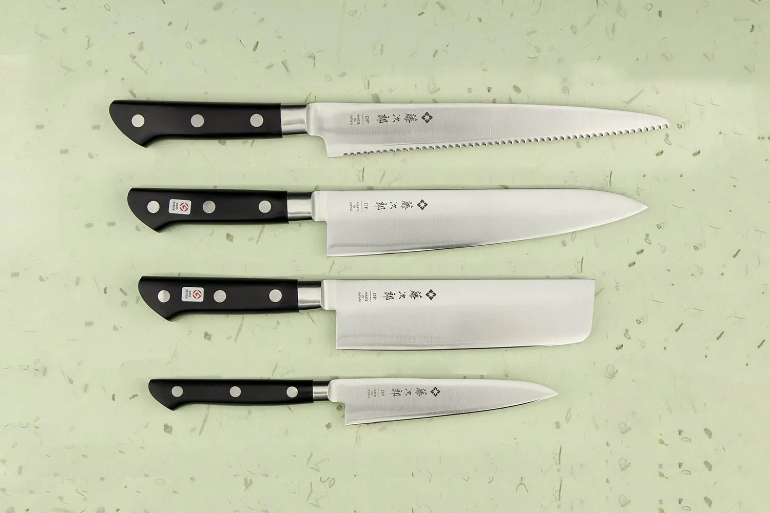 Tojiro Classic 4 3 Piece Knife Set