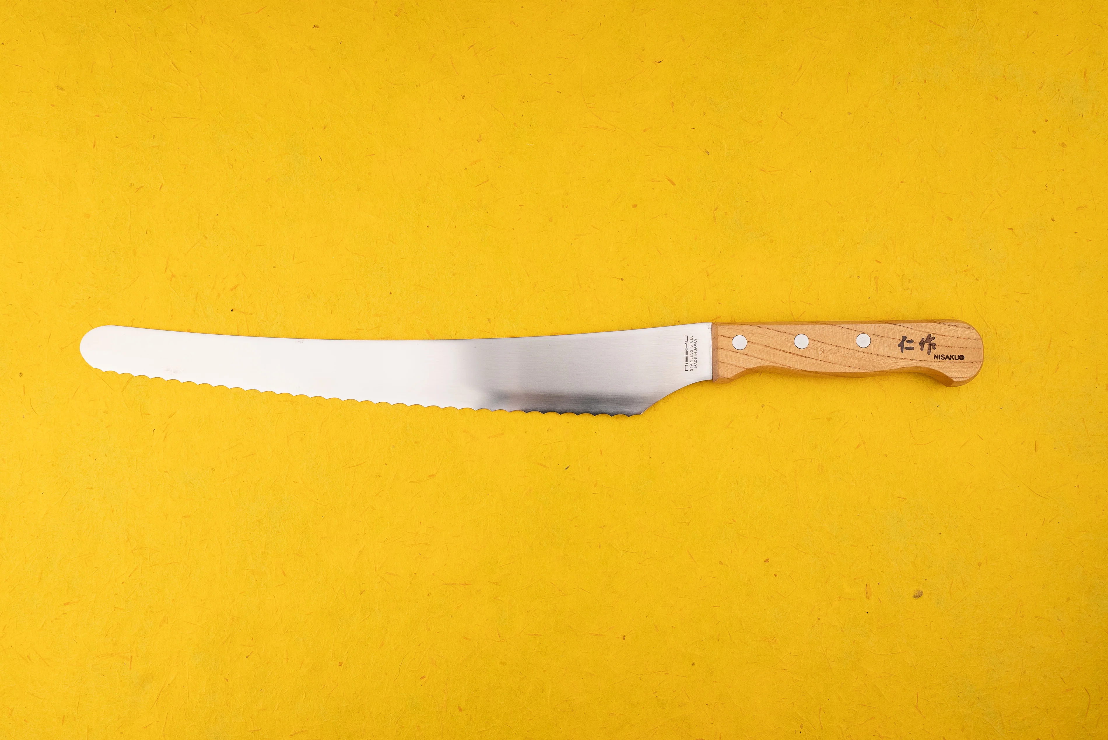 Tomita Hamono Nisaku Namiba Bread Knife 270mm