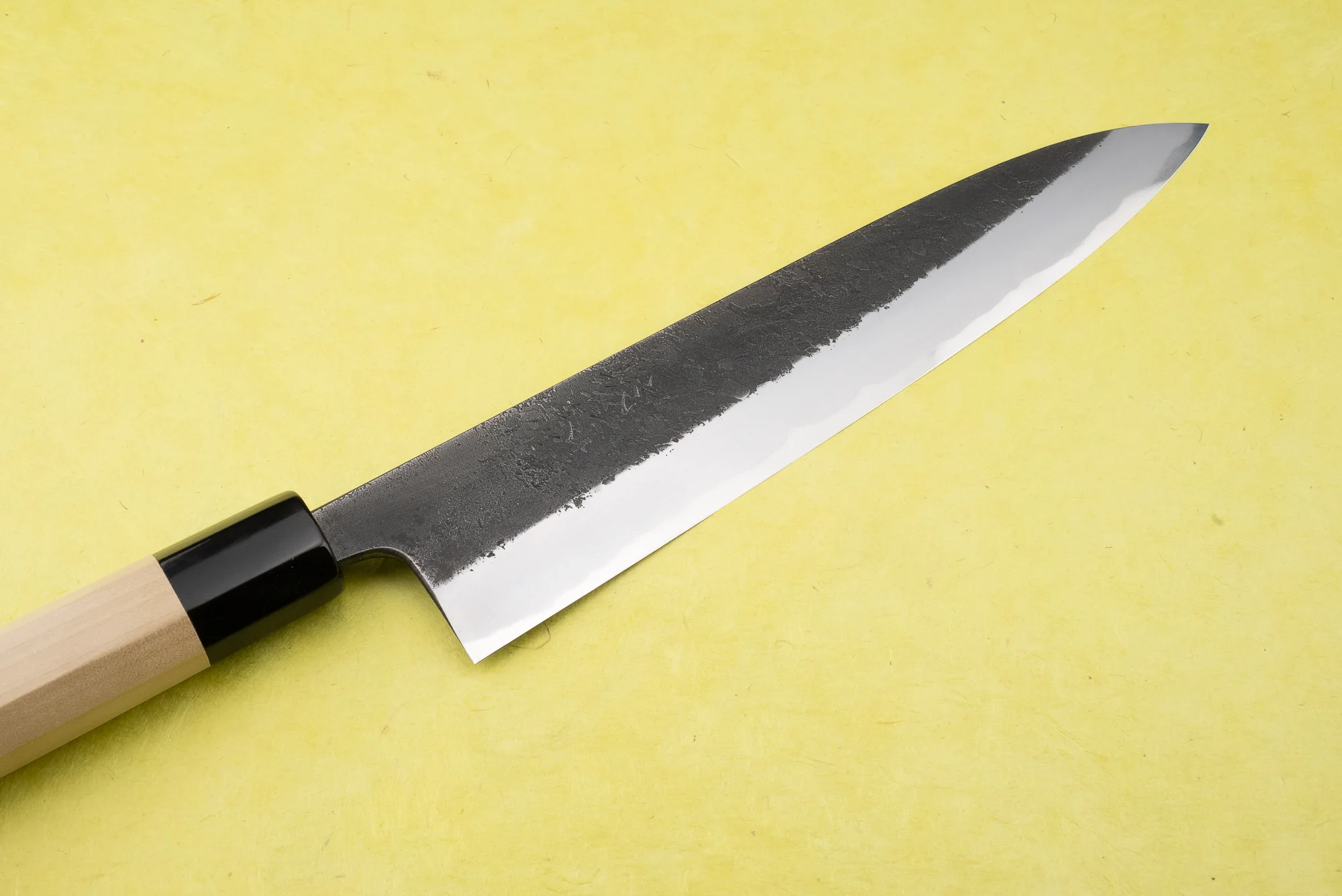 Toshihiro Wakui Aogami Honsanmai Kurouchi Nashiji Gyuto 240mm - Image 2