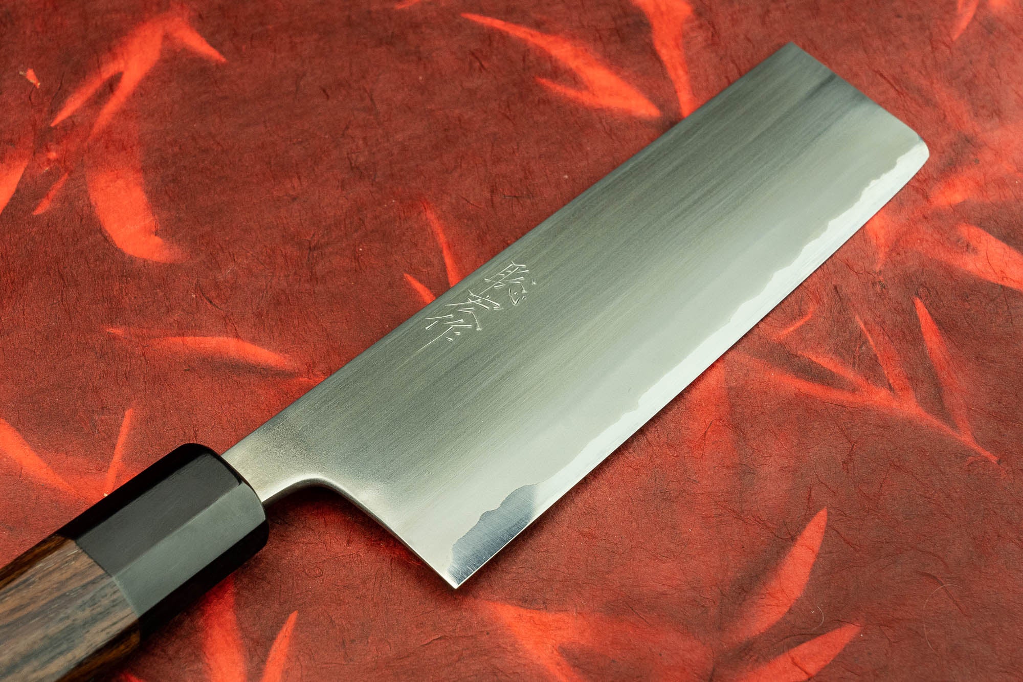 Toshihiro Wakui Shirogami Stainless Migaki Nakiri 165mm - Image 2